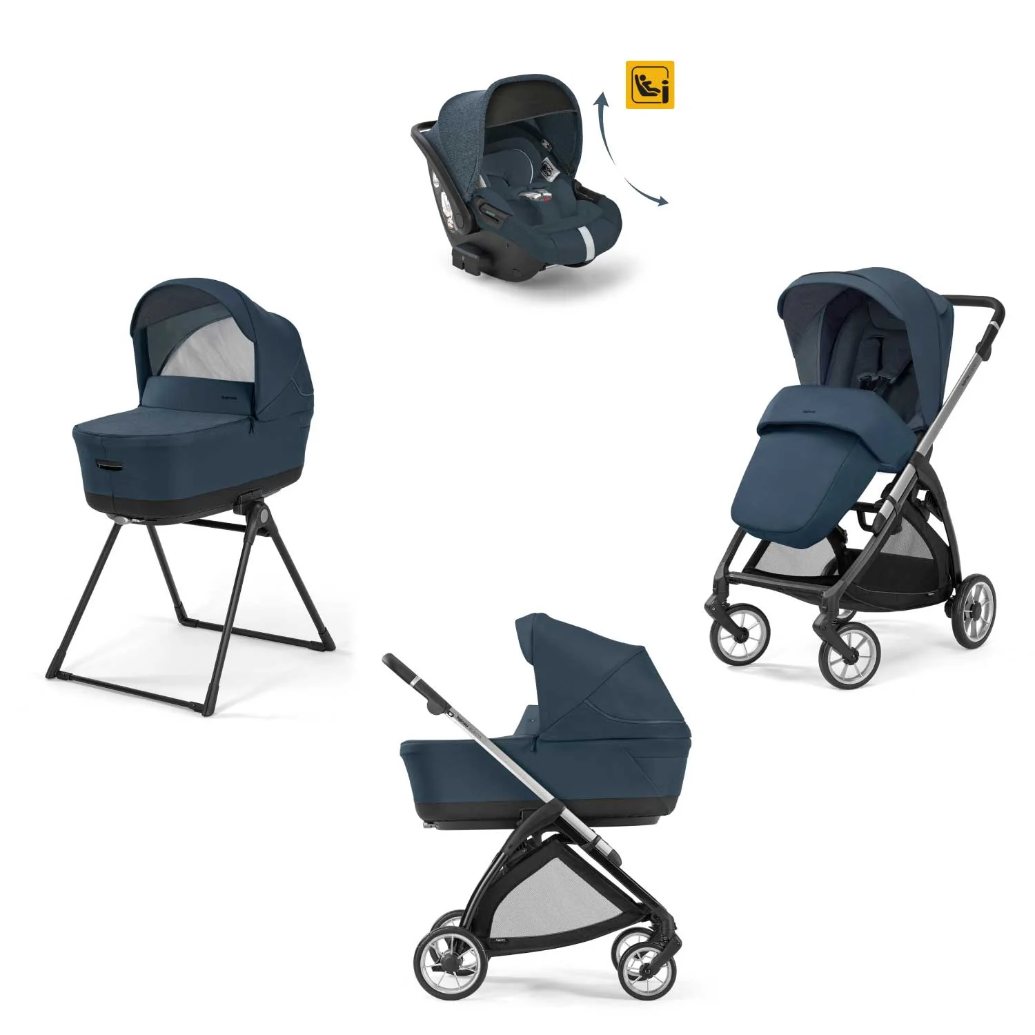 Inglesina - Trio Electa Con Seggiolino Auto Darwin Isize Recline - Image 19