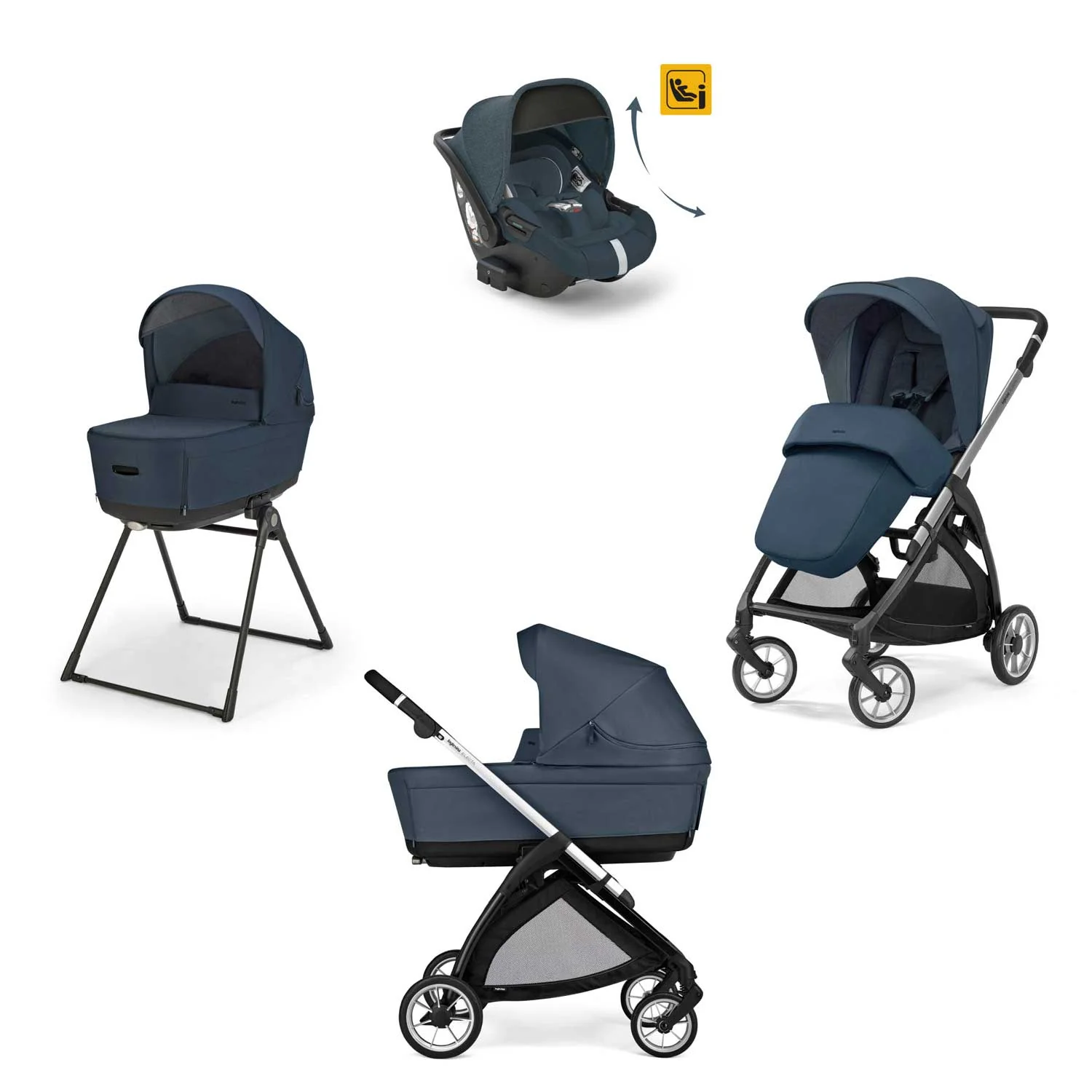Inglesina - Trio Electa Con Seggiolino Auto Darwin Isize Recline - Image 24