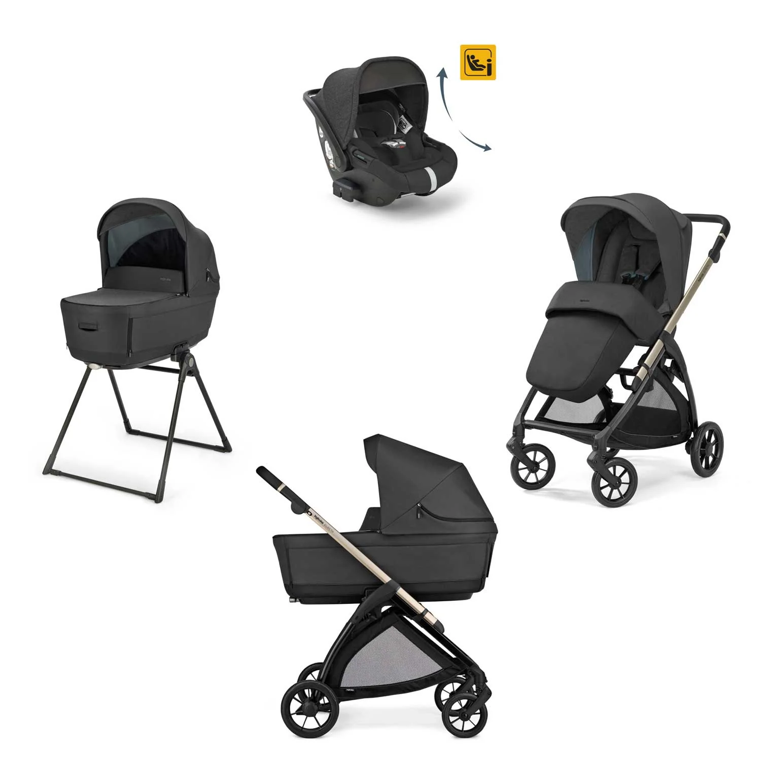 Inglesina - Trio Electa Con Seggiolino Auto Darwin Isize Recline - Image 26