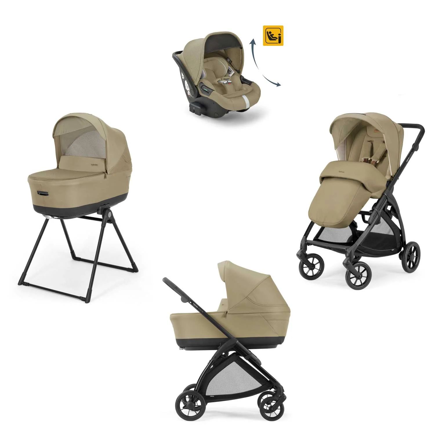 Inglesina - Trio Electa Con Seggiolino Auto Darwin Isize Recline - Image 27