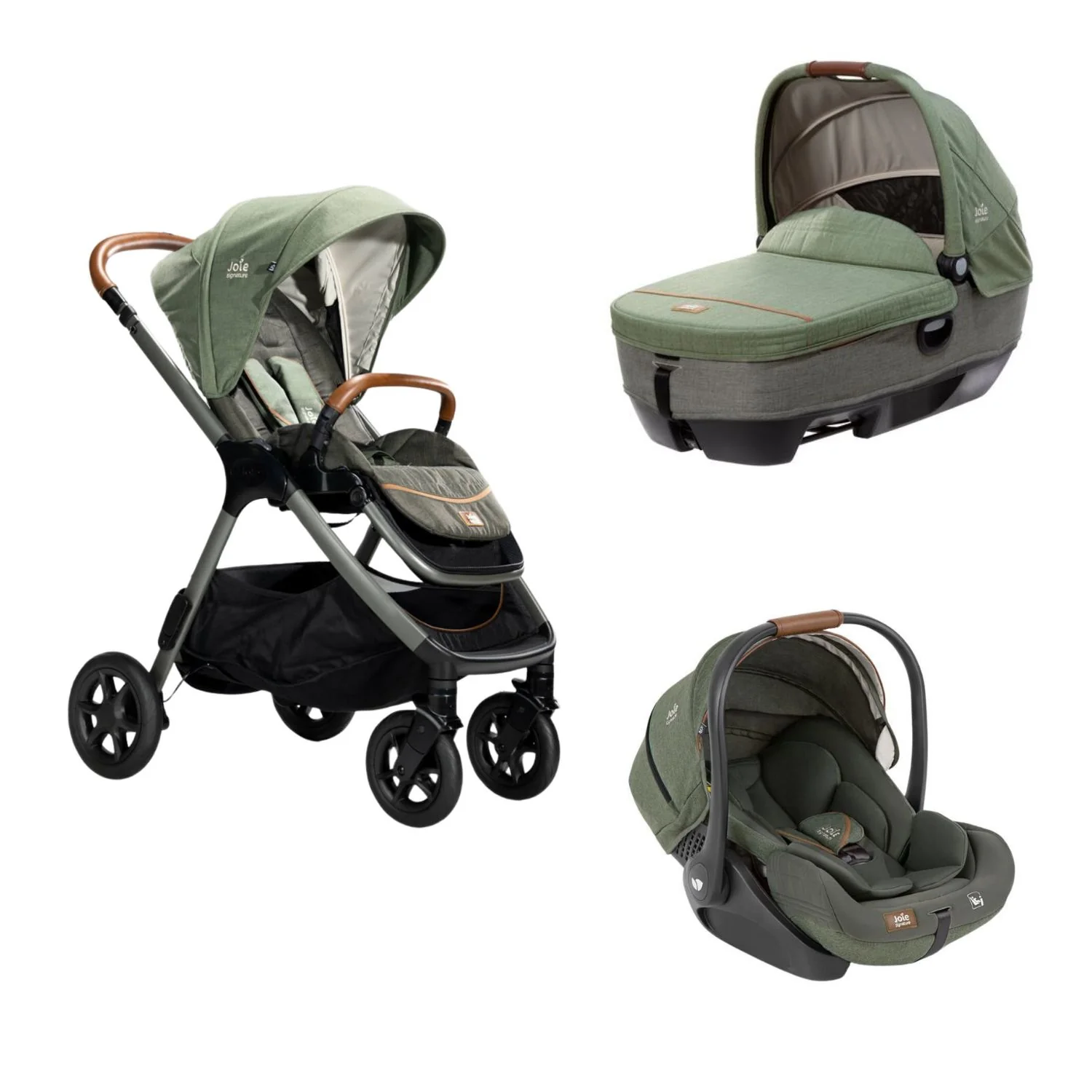 Joie - Trio Con Passeggino Finiti + Navicella Calmi + S.A. I Level Recline - Image 2