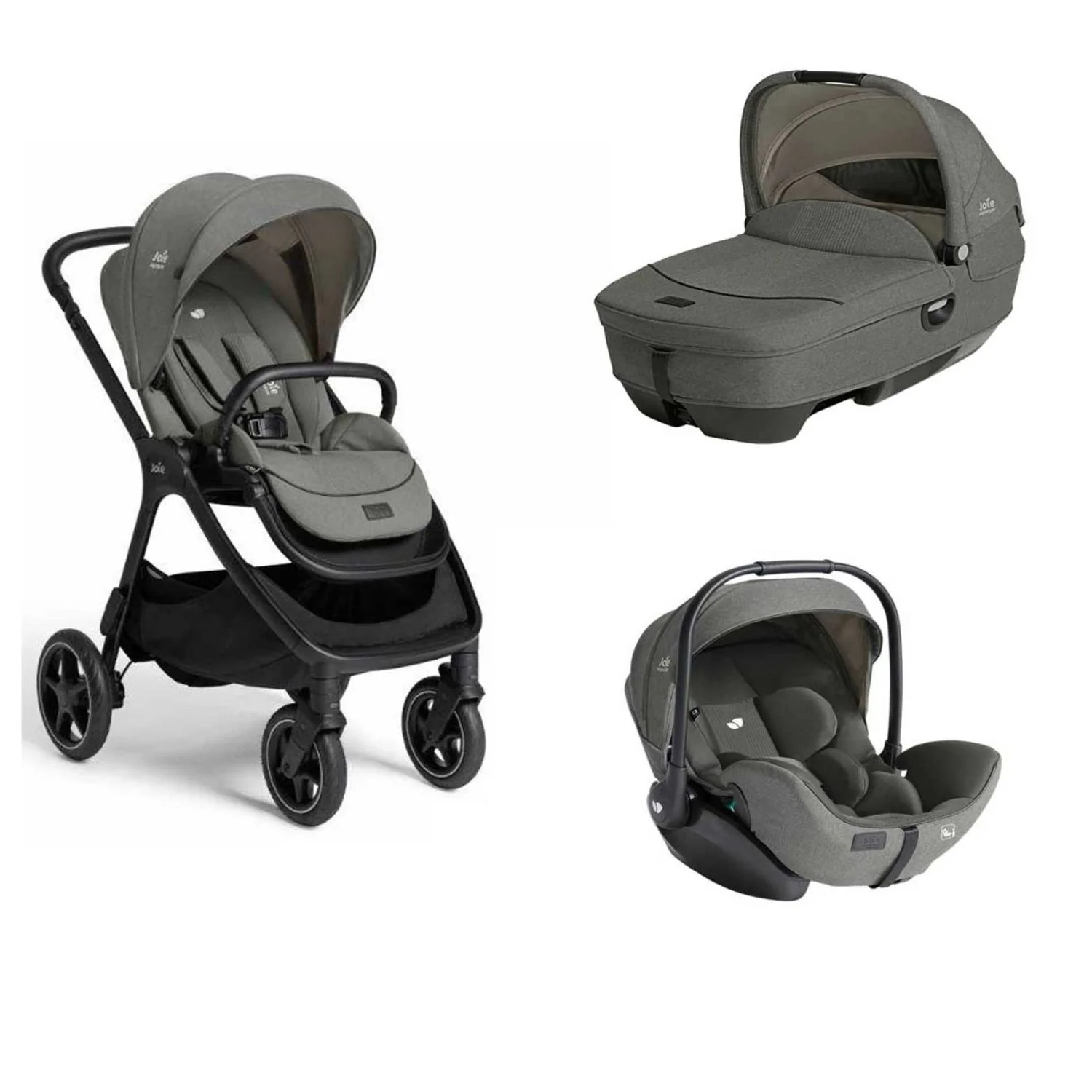 Joie - Trio Con Passeggino Finiti + Navicella Calmi + S.A. I Level Recline - Image 3