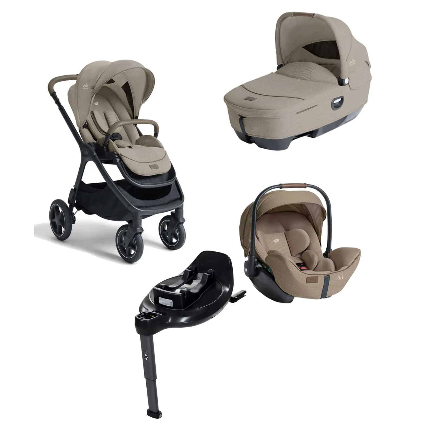 Joie - Trio Con Passeggino Finiti +Navicella Calmi + S.A. I Level Recline + Base Omaggio - Image 11