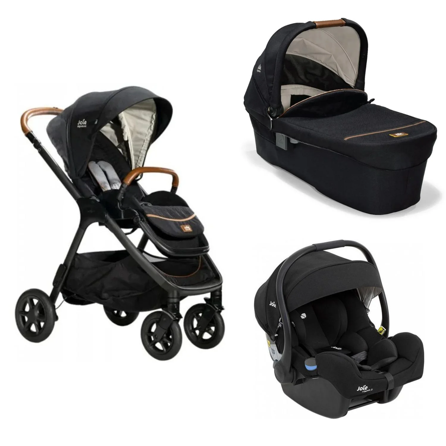 Joie - Trio Con Passeggino Finiti + Navicella Ramble  + Seggiolino Auto I Gemm - Image 2
