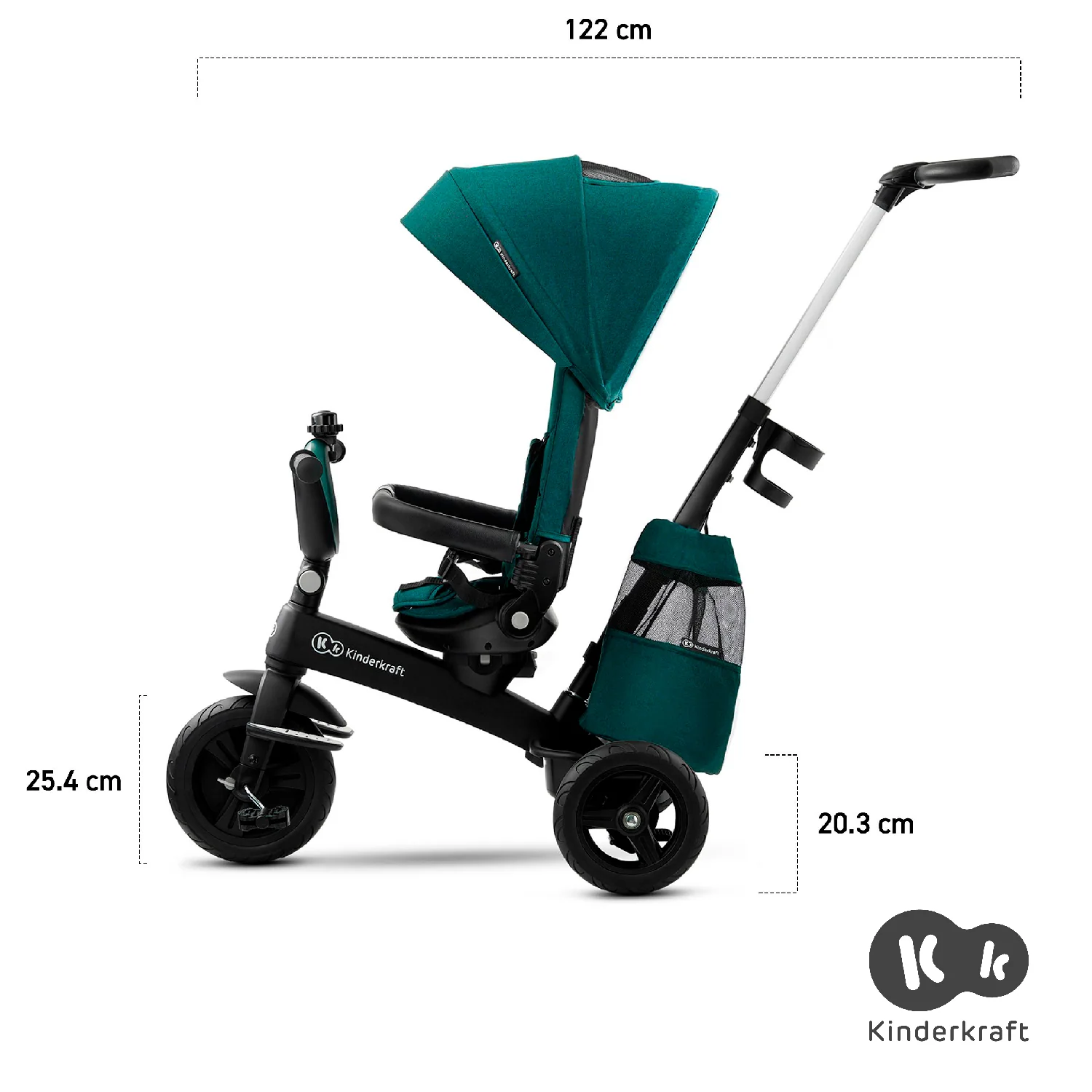 Kinderkraft - Triciclo EasyTwist da 9 mesi a 5 anni - Image 12