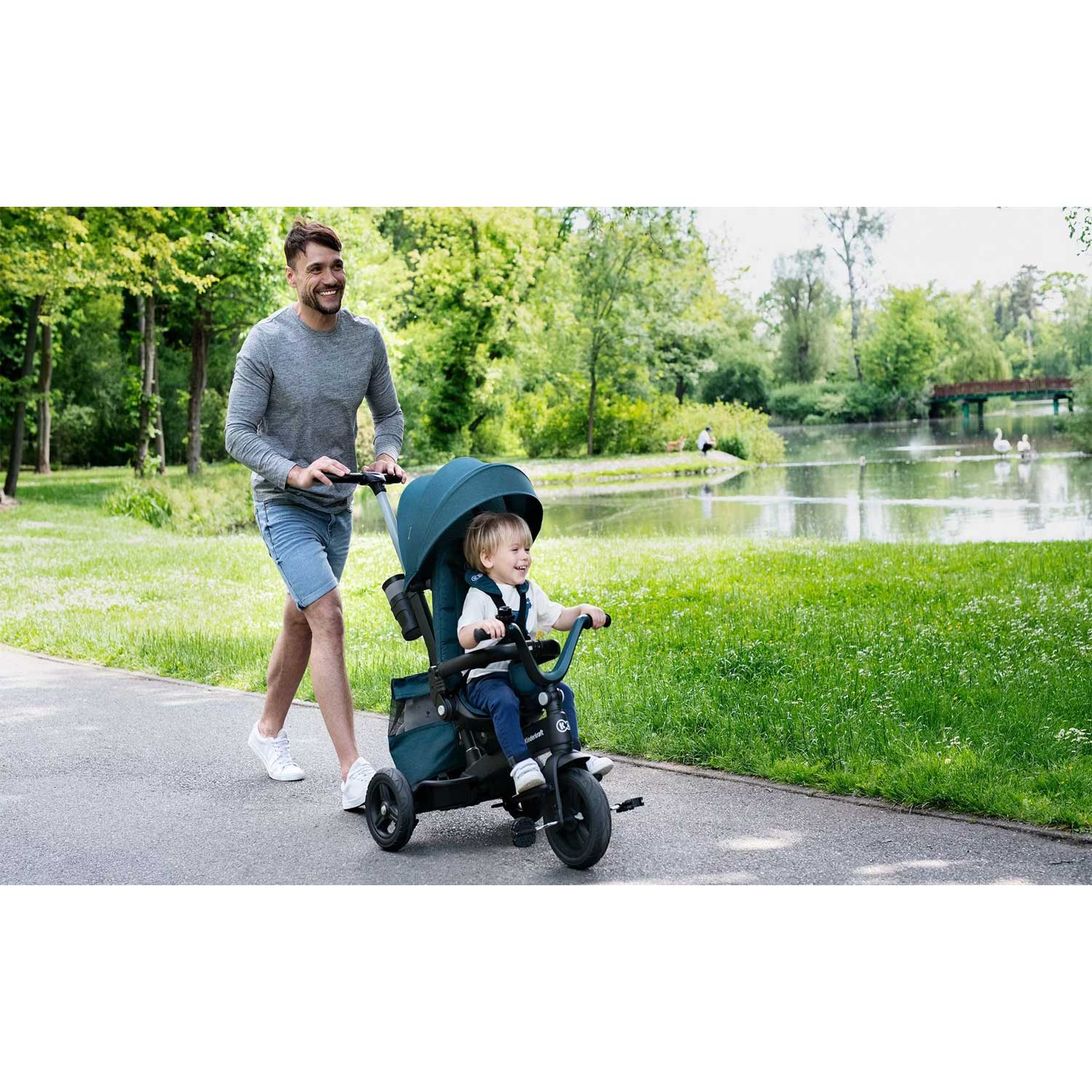 Kinderkraft - Triciclo EasyTwist da 9 mesi a 5 anni - Image 9
