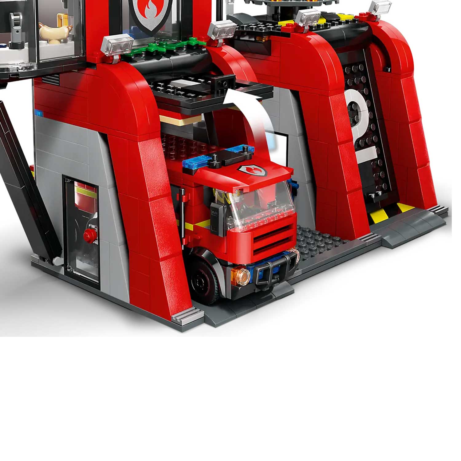 LEGO - City Fire Caserma Dei Pompieri E Autopompa 60414 - Image 6