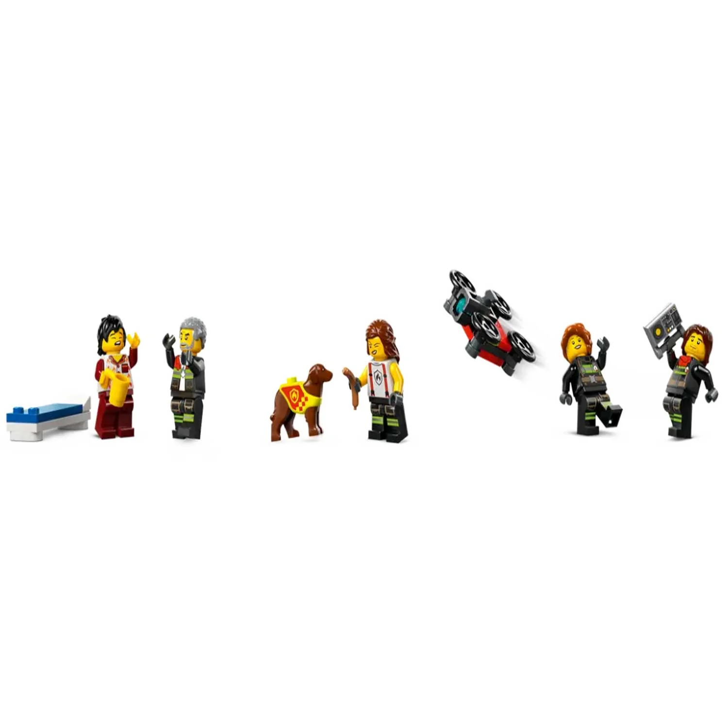 LEGO - City Fire Caserma Dei Pompieri E Autopompa 60414 - Image 8