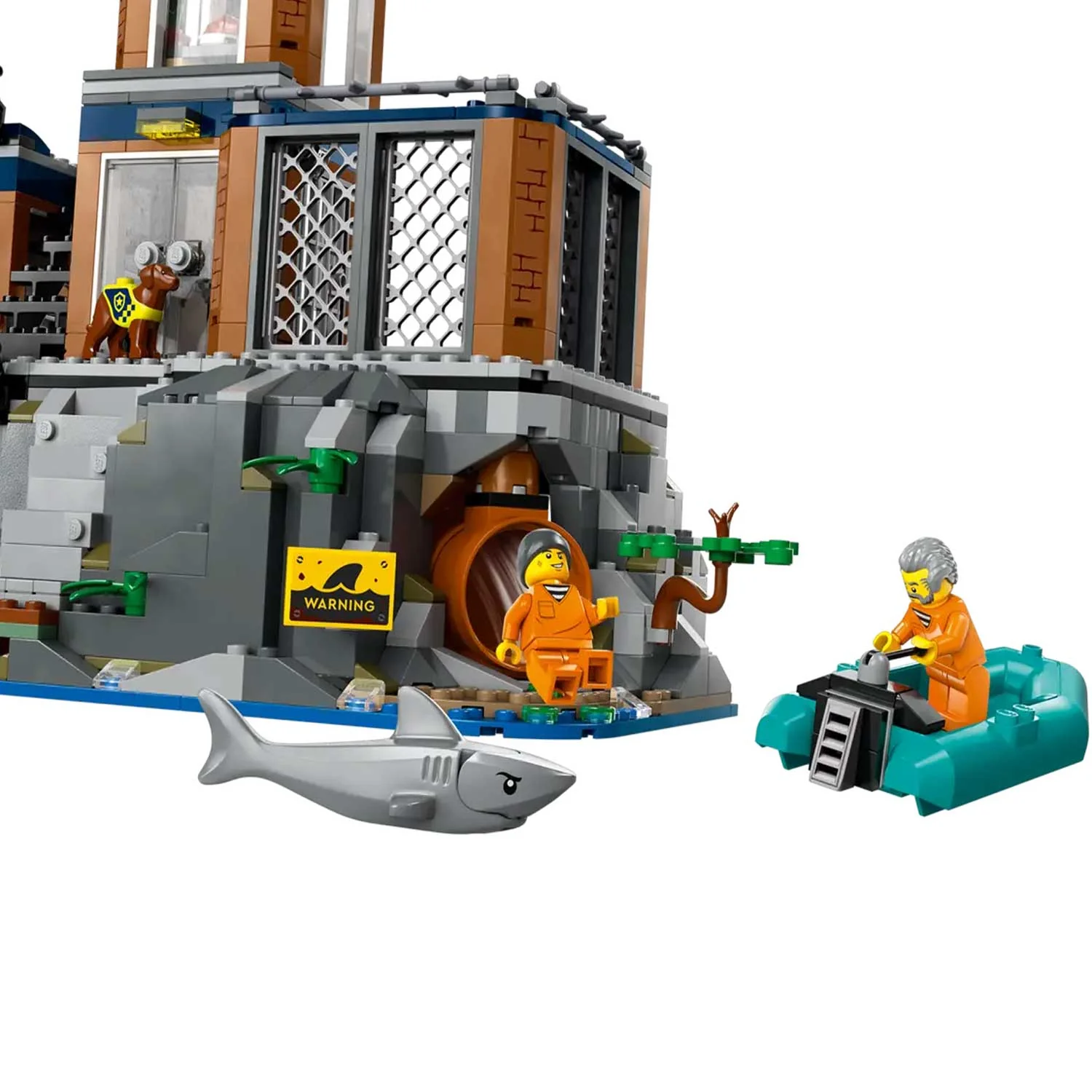 LEGO - City Police Prigione Sull'Isola Della Polizia 60419 - Image 6
