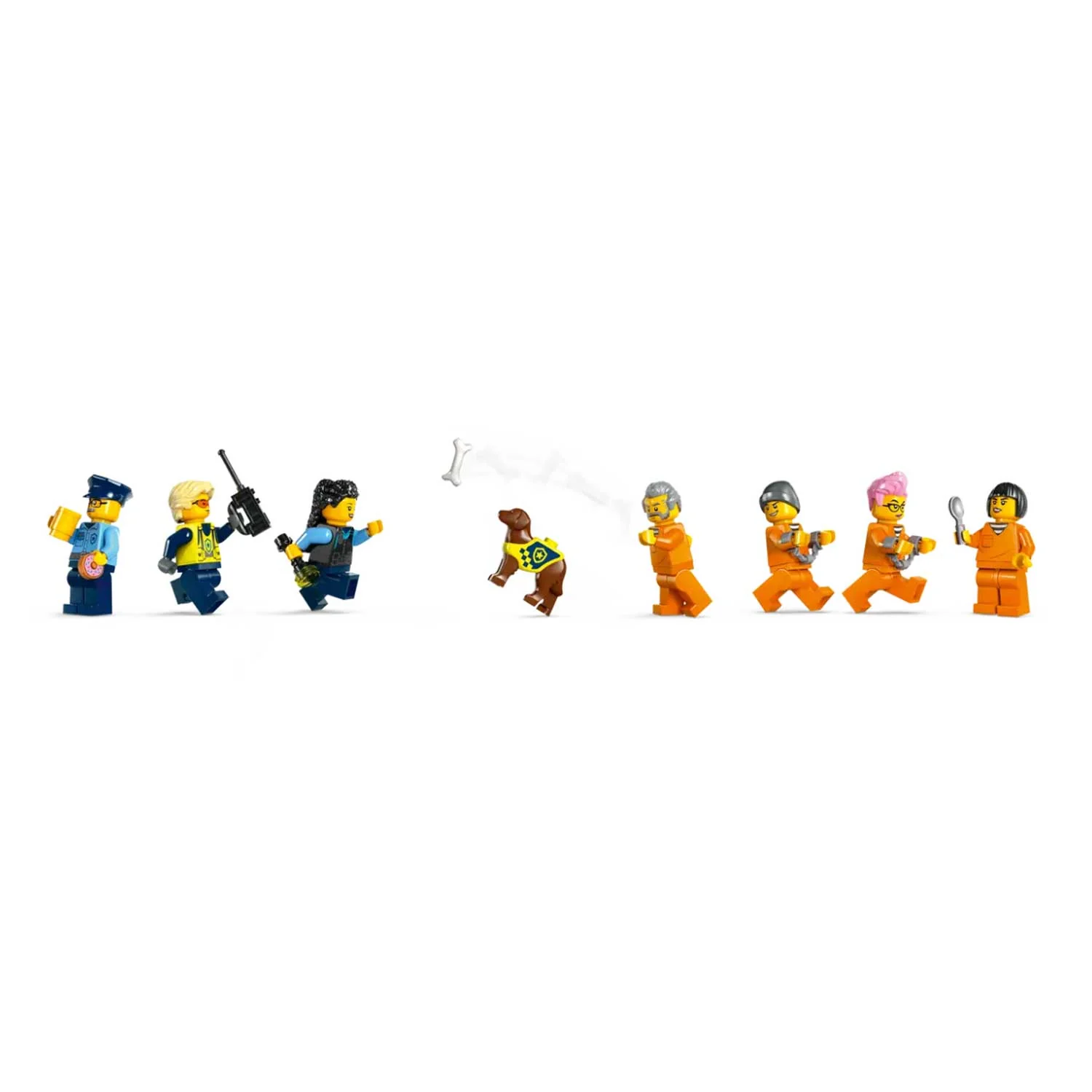 LEGO - City Police Prigione Sull'Isola Della Polizia 60419 - Image 9