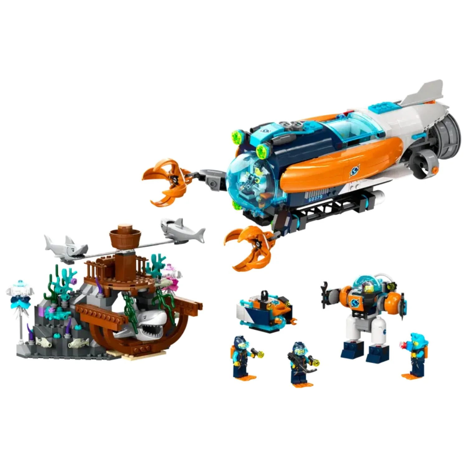 LEGO - City Sottomarino per esplorazioni abissali 60379 - Image 2