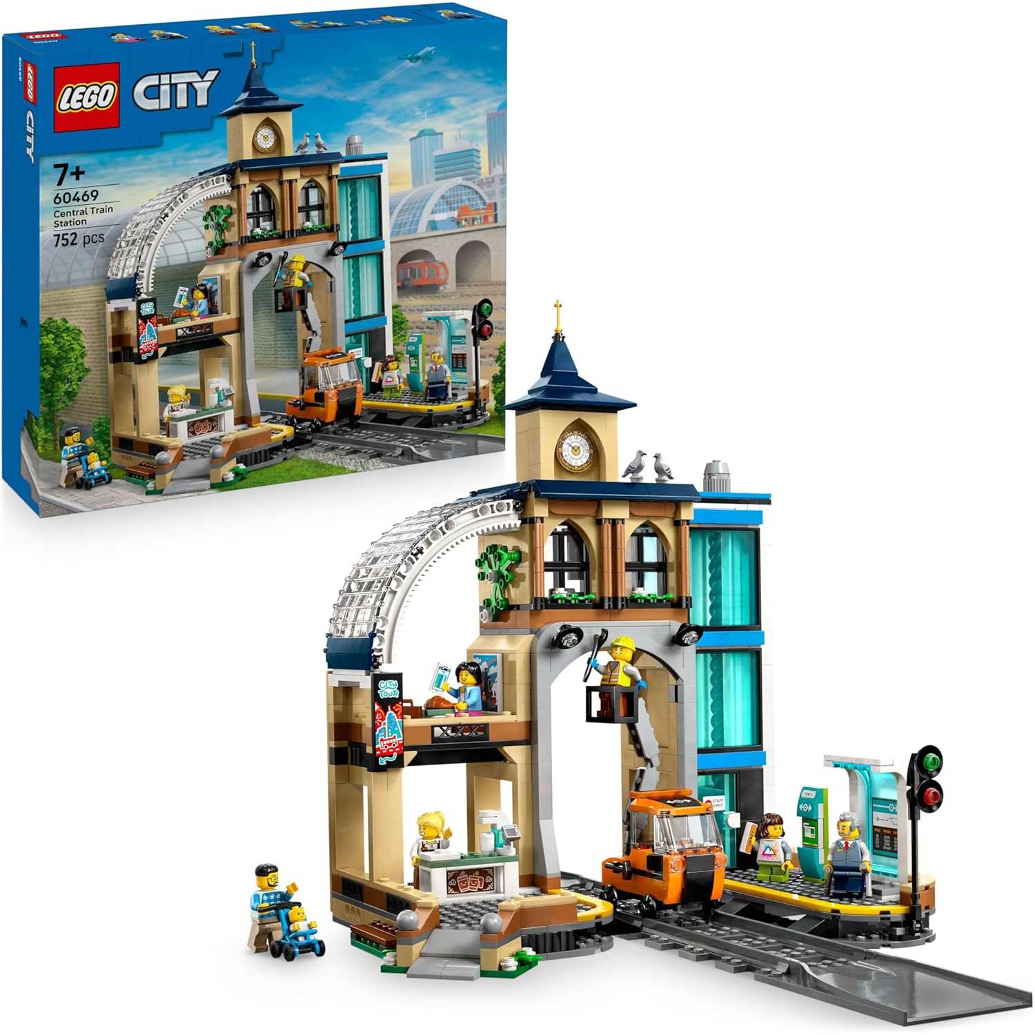 LEGO - City Trains Stazione Centrale 60469 - Image 2