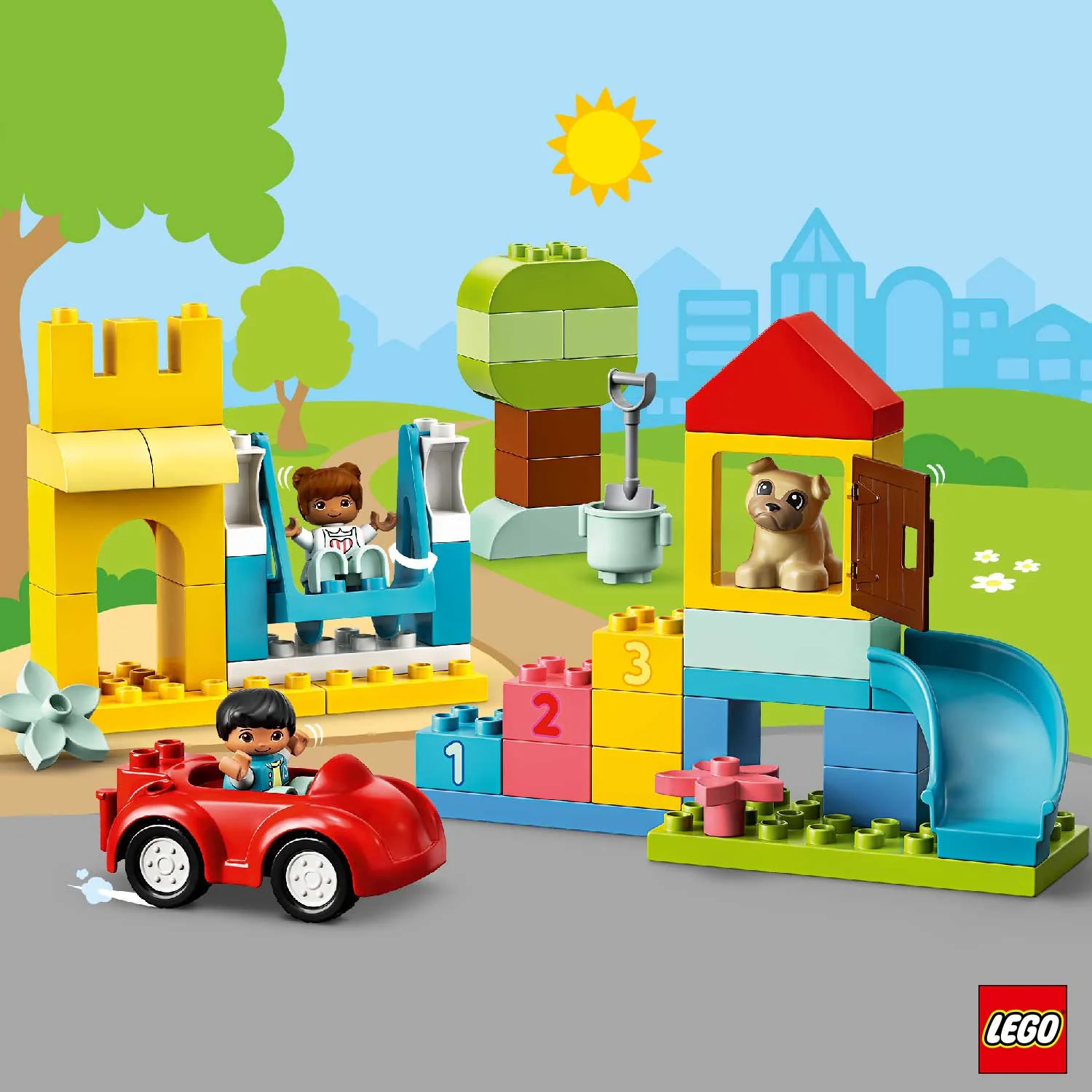 LEGO - Duplo Contenitore di mattoncini grande 10914 - Image 5