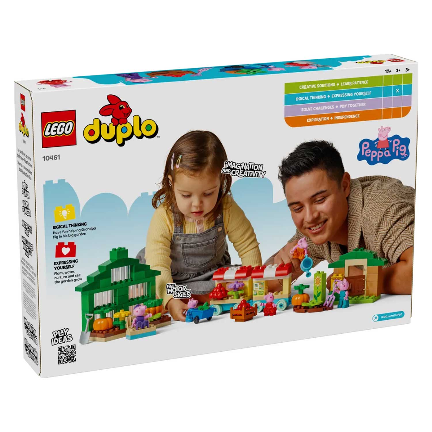 LEGO - Duplo Peppa Pig: Il giardino e la serra di Nonno Pig 10461 - Image 6