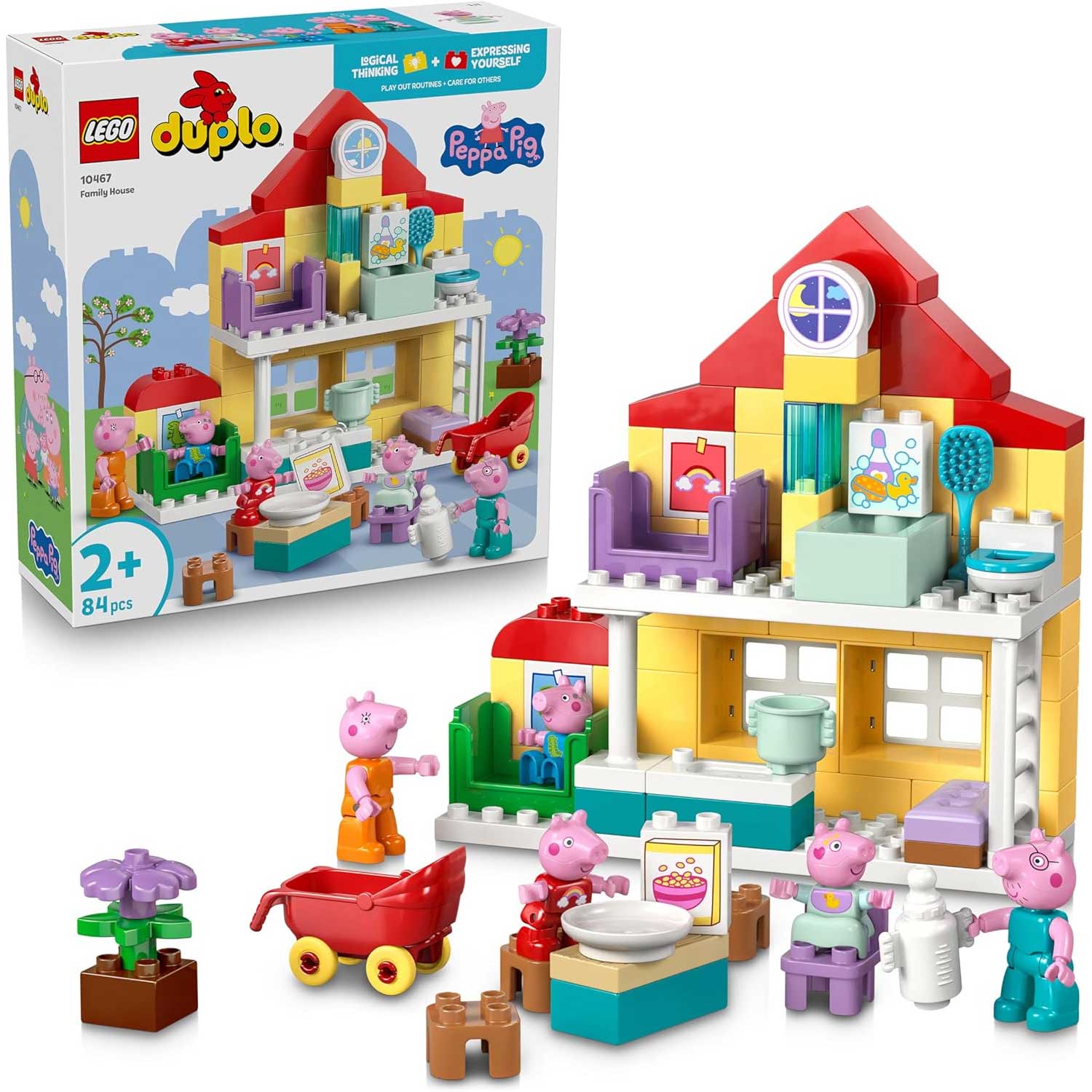 LEGO - Duplo Peppa Pig Villetta Familiare 10467 - Image 2