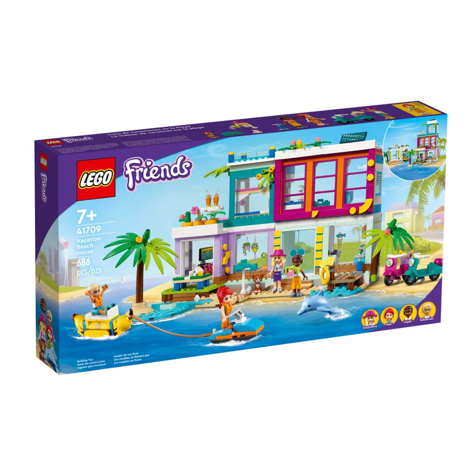 LEGO - Friends Casa Delle Vacanze Sulla Spiaggia 41709