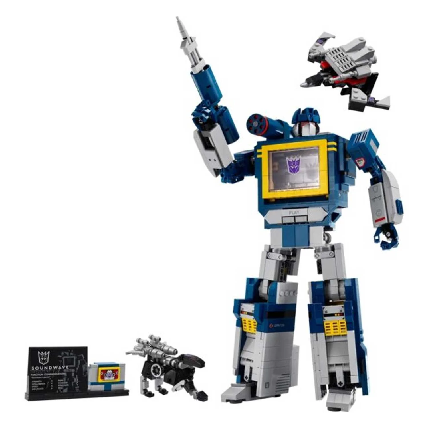 LEGO - Icons Transformers Soundwave 10358 - Image 3