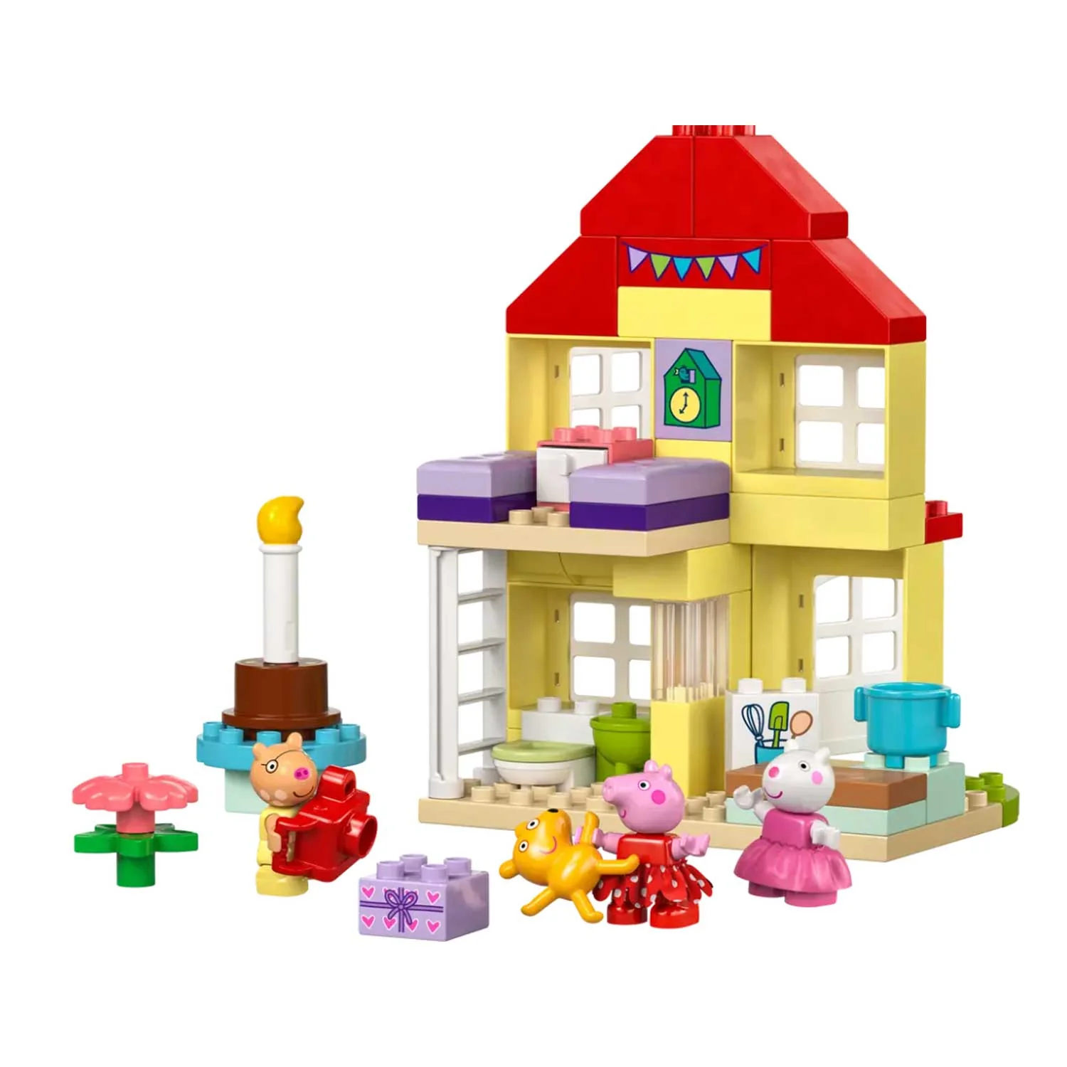 LEGO - Duplo:  La Casa Del Compleanno Di Peppa Pig 10433 - Image 3