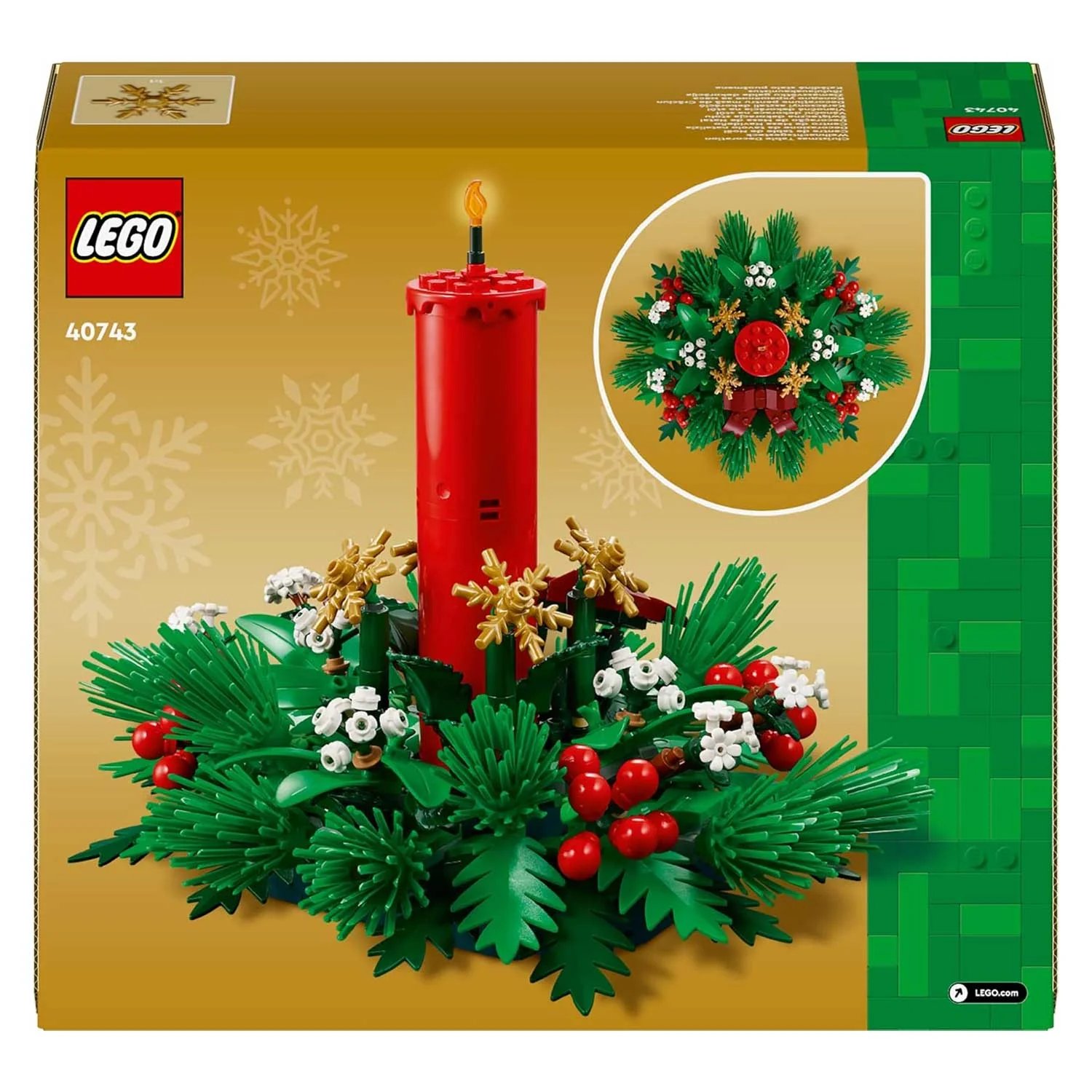 LEGO - Lel Seasons And Occasions Decorazione Da Tavolo Natalizia 40743 - Image 5