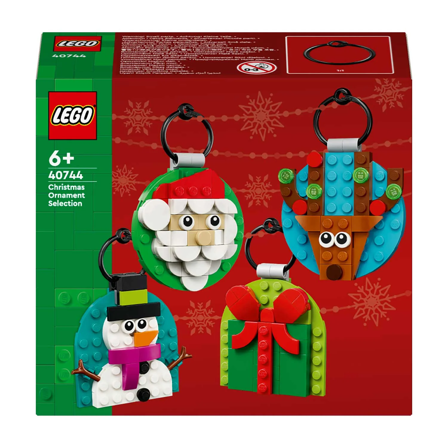 LEGO - Lel Seasons And Occasions Selezione Di Decorazioni Natalizie 40744