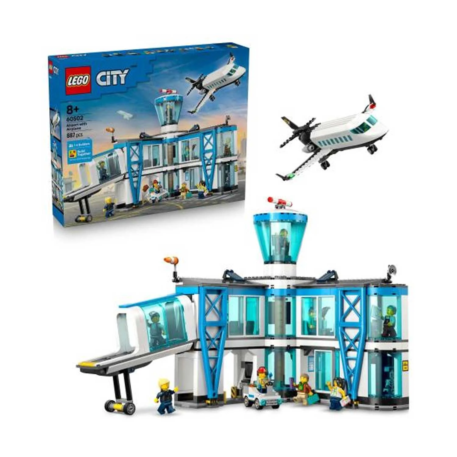 LEGO - My City Aeroporto Con Aereo 60502 - Image 2