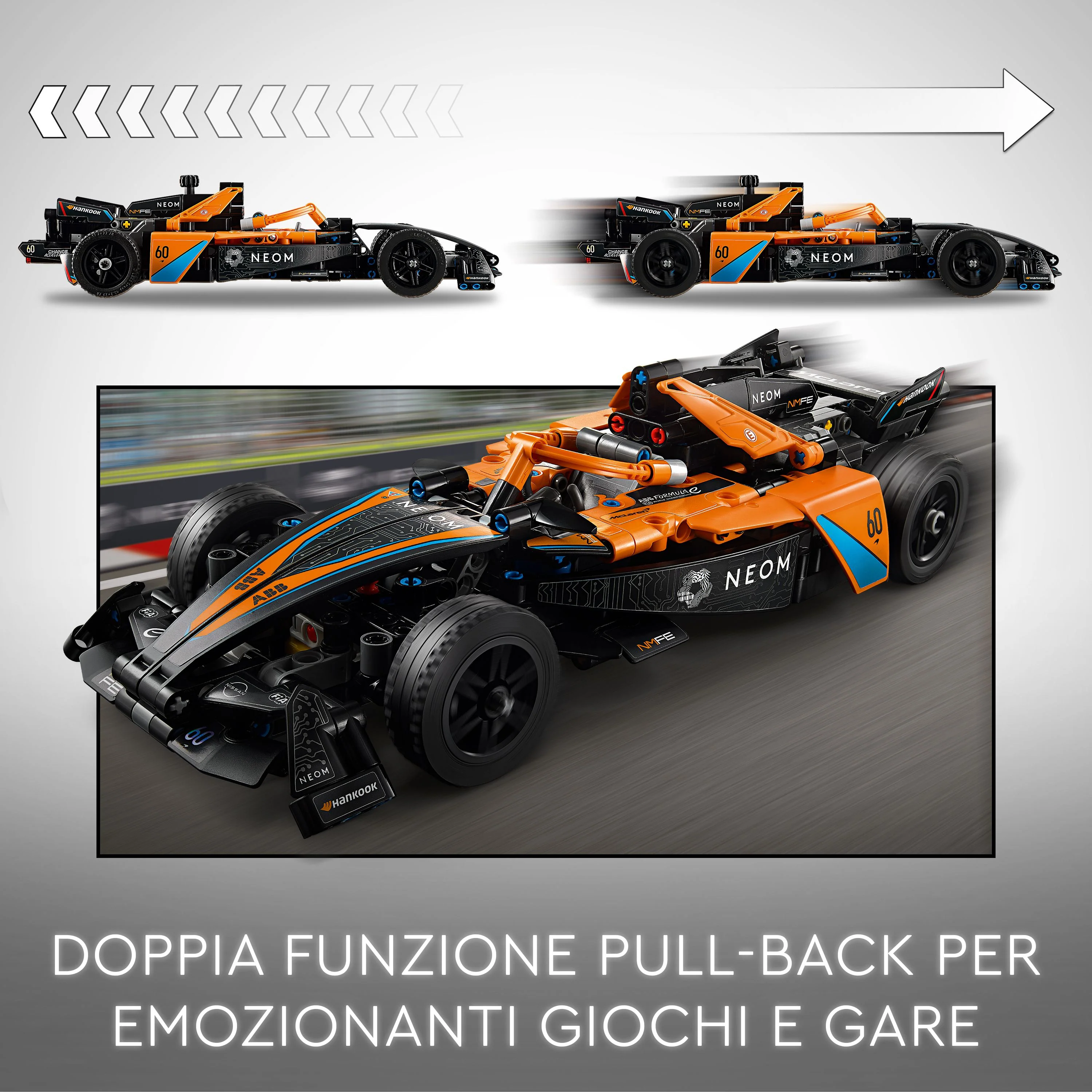 LEGO - NEOM McLaren Formula E Race Car 42169 - Image 25