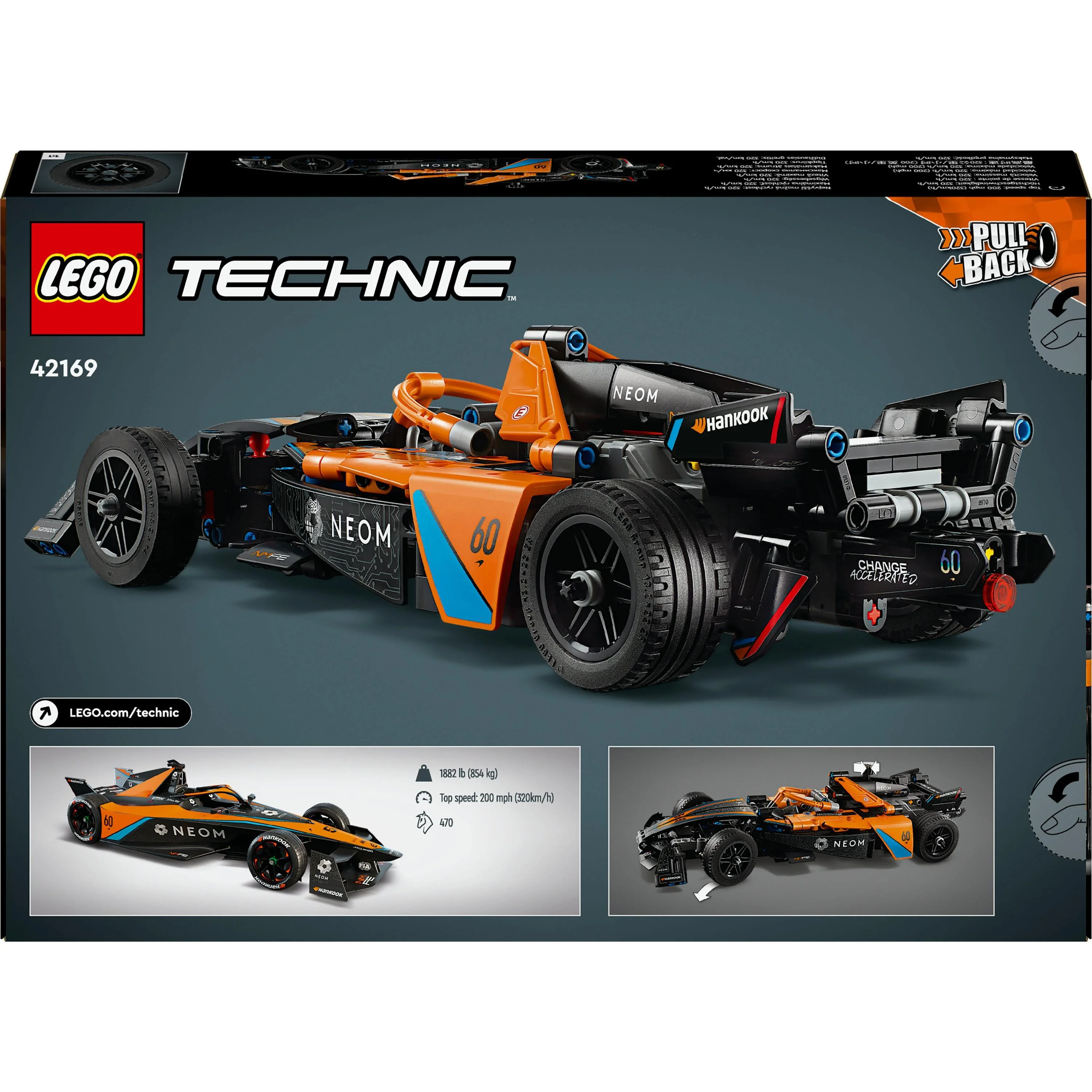 LEGO - NEOM McLaren Formula E Race Car 42169 - Image 4