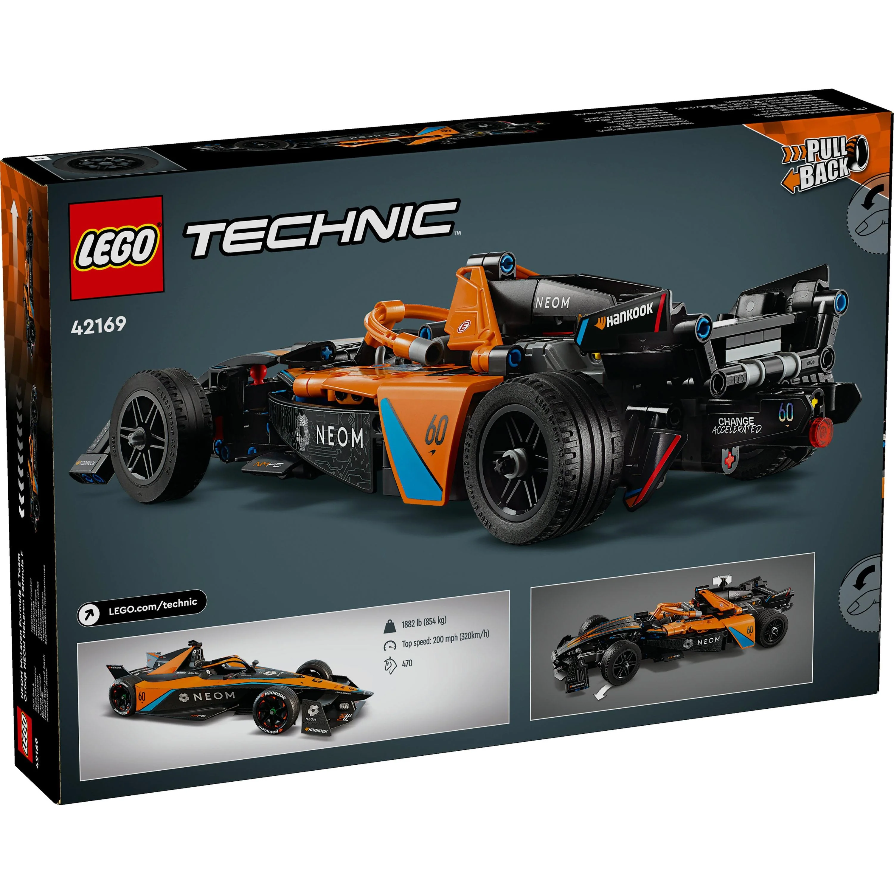 LEGO - NEOM McLaren Formula E Race Car 42169 - Image 8