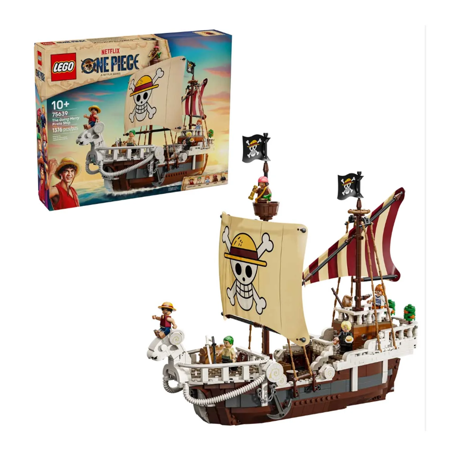LEGO - One Piece La Nave Pirata Going Merry 75639 - Image 2