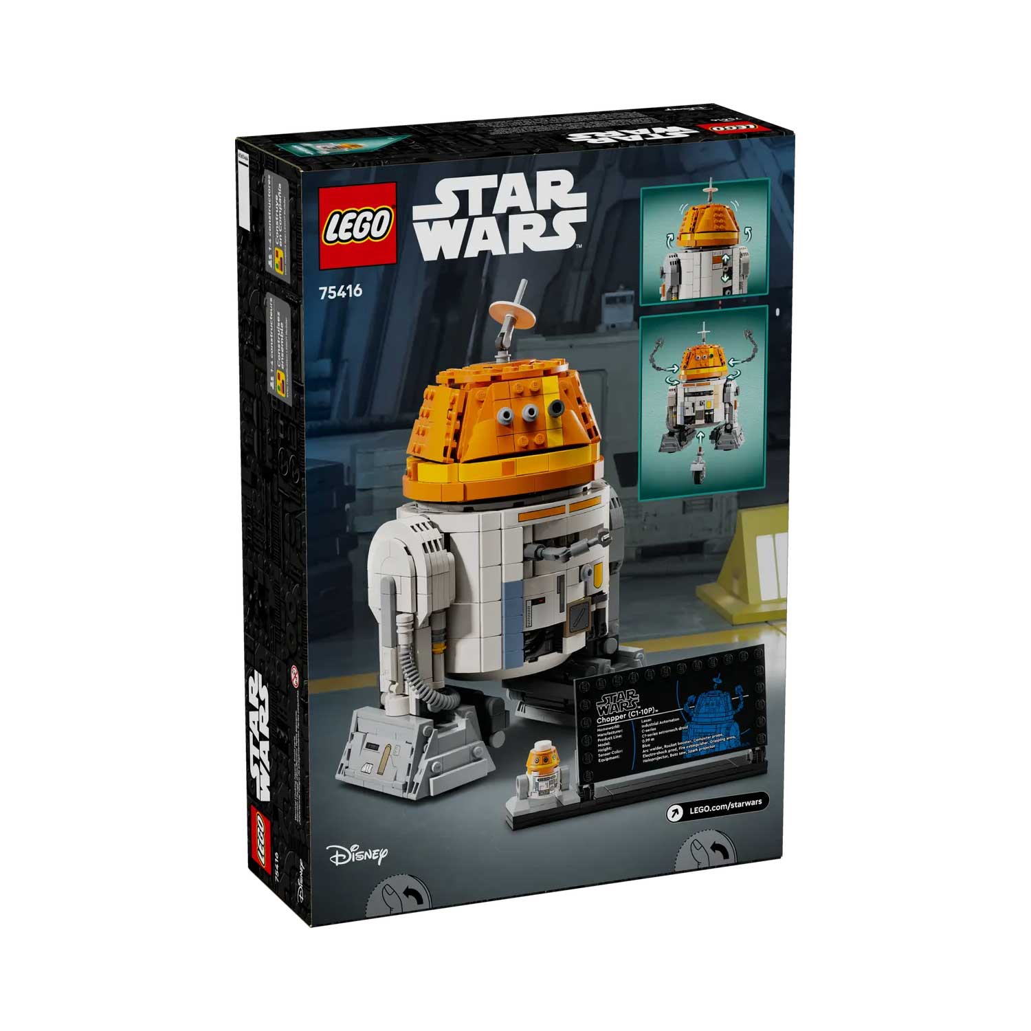 LEGO - Star Wars Tm Droide Astromeccanico Chopper (C1-10P) 75416 - Image 3