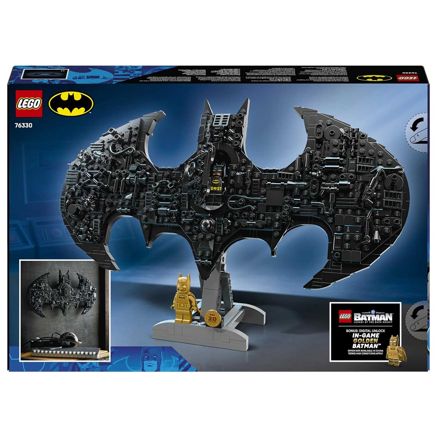 LEGO - Super Heroes Dc Logo Di Batman 76330