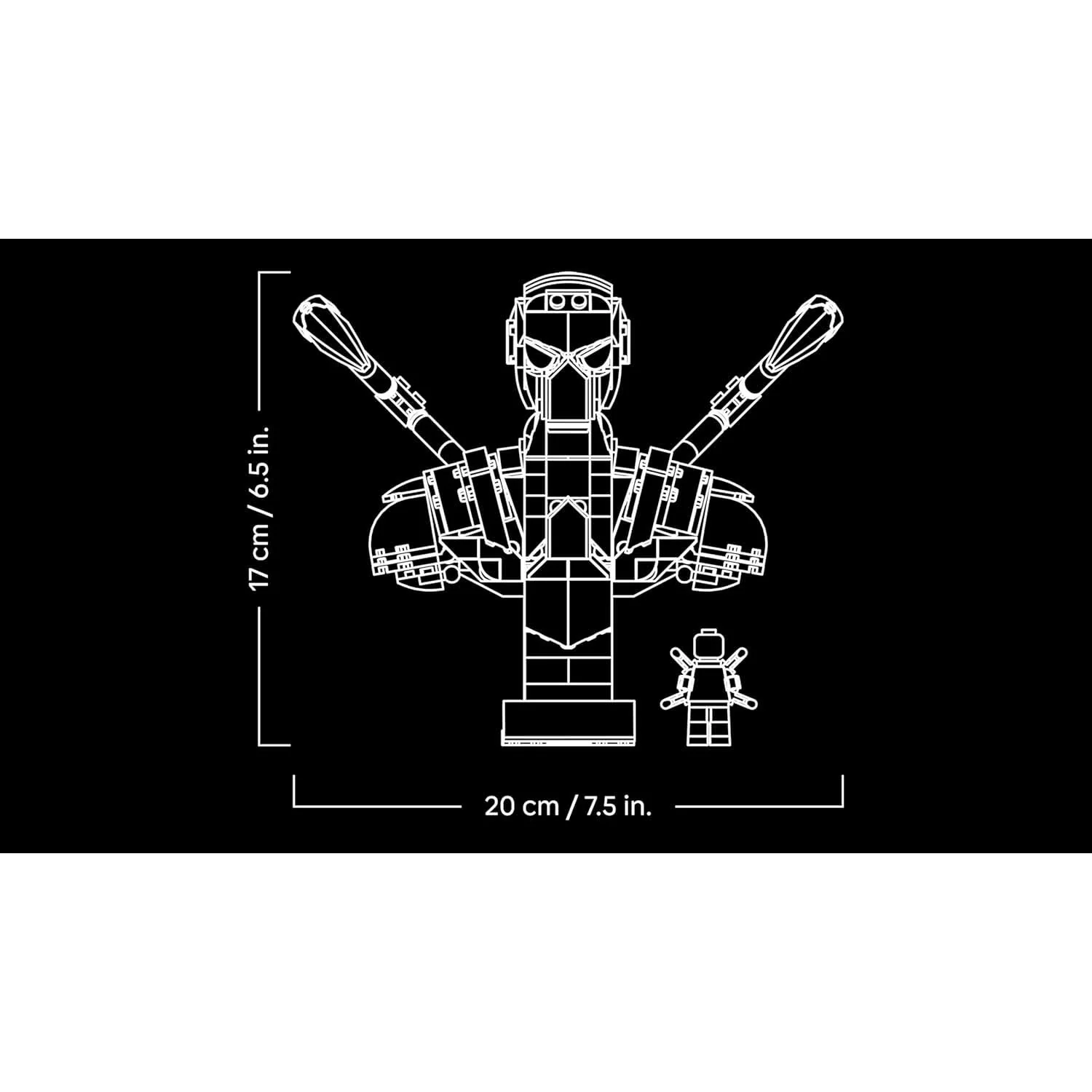 LEGO - Super Heroes Marvel Busto Di Iron Spider-Man 76326 - Image 7