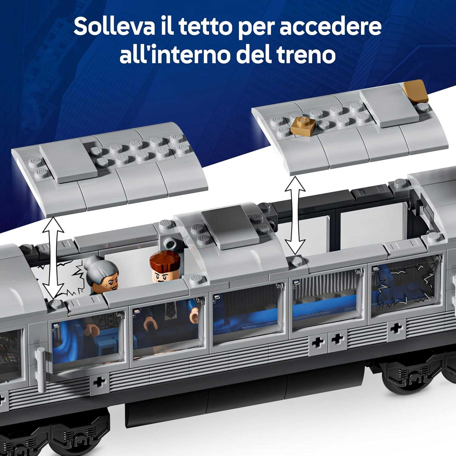LEGO - Super Heroes Marvel Spider-Man Contro Doc Ock: Duello Sul Treno 76321 - Image 5