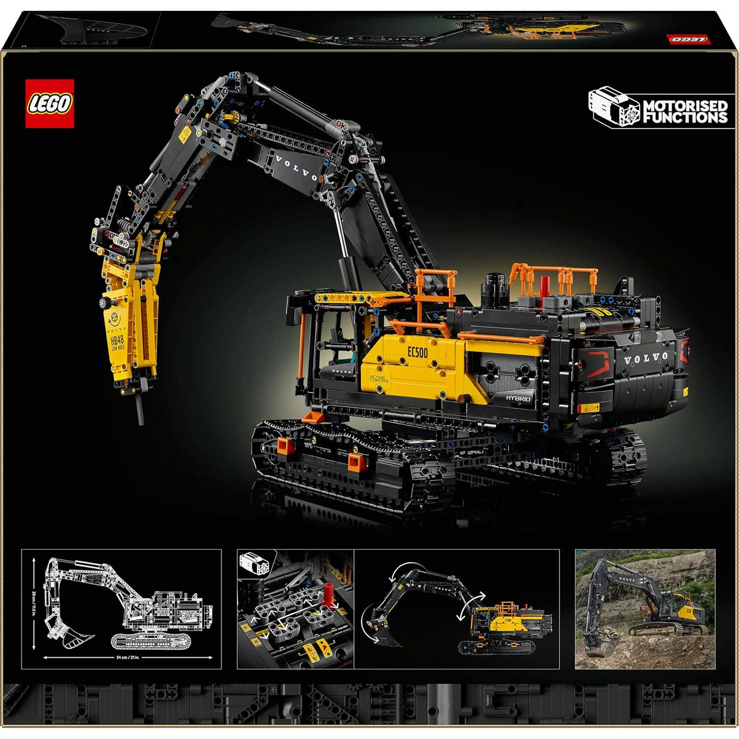 LEGO - Technic Escavatore Volvo Ec500 Hybrid 42215 - Image 5