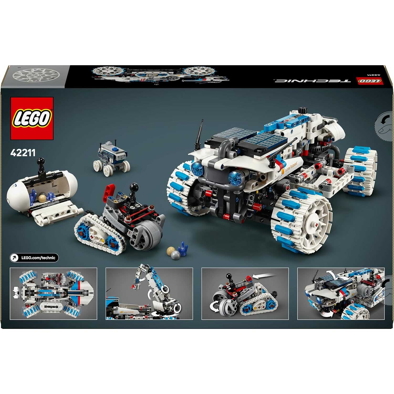 LEGO - Technic Veicolo Spaziale Rover Lunare Lunar Outpost 42211 - Image 3