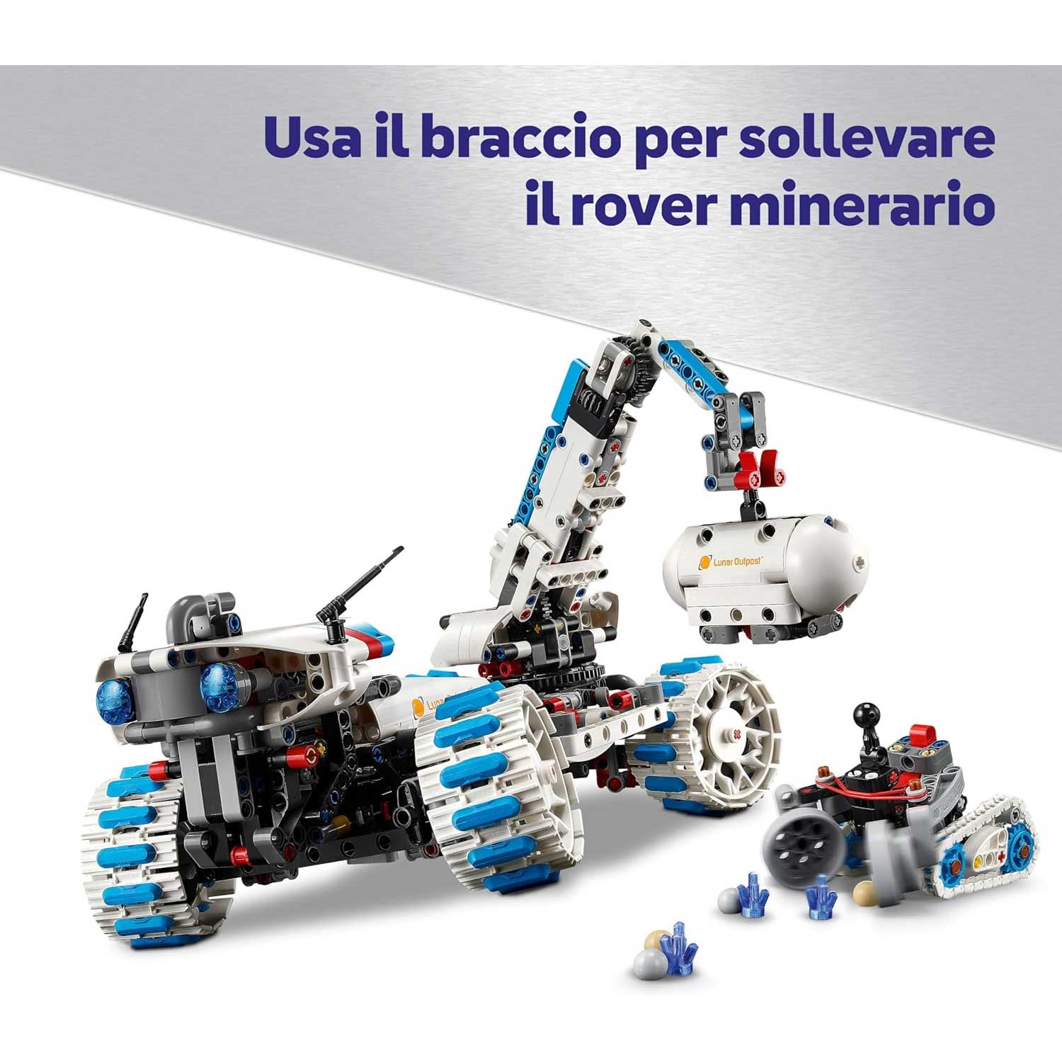 LEGO - Technic Veicolo Spaziale Rover Lunare Lunar Outpost 42211 - Image 5