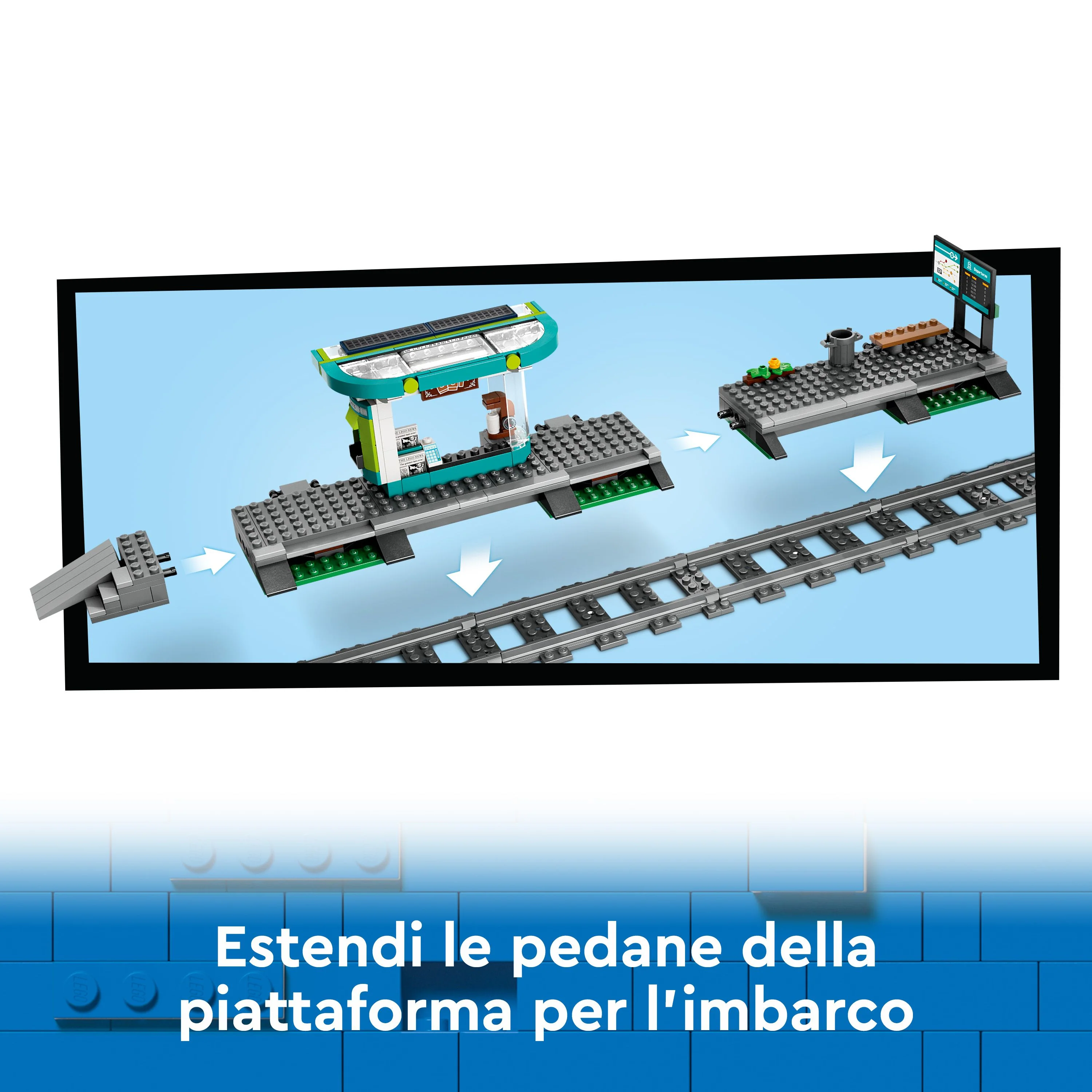 LEGO - Tram E Fermata Del Tram 60423 - Image 27