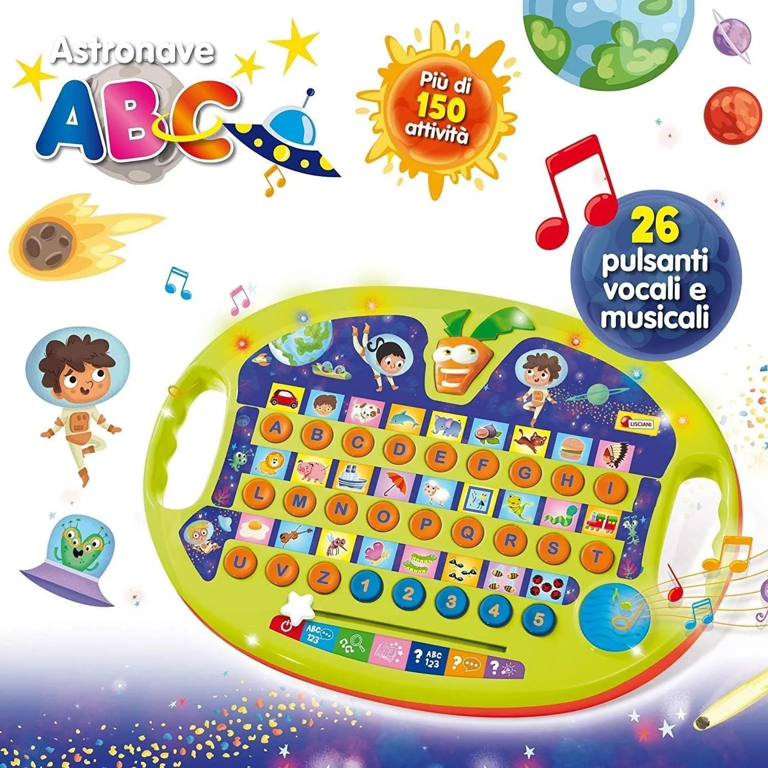 Lisciani - Carotina Astronave Abc - Image 3