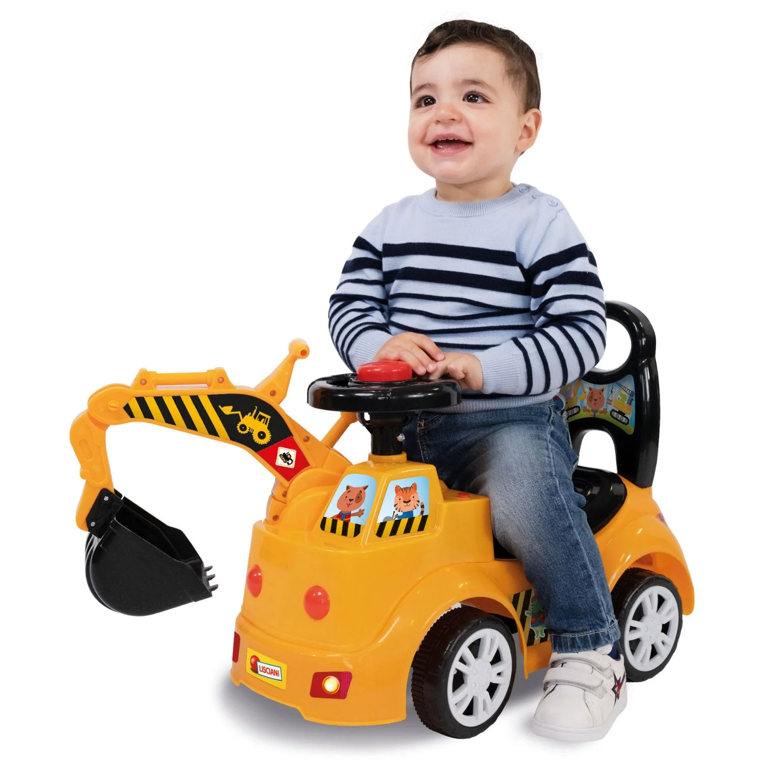 Lisciani - Carotina Ride On Bulldozer - Image 4