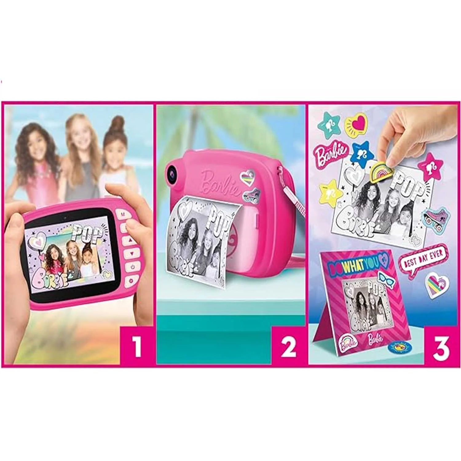 Lisciani - Hi-tech Barbie stampa foto istantanee 97050 - Image 4