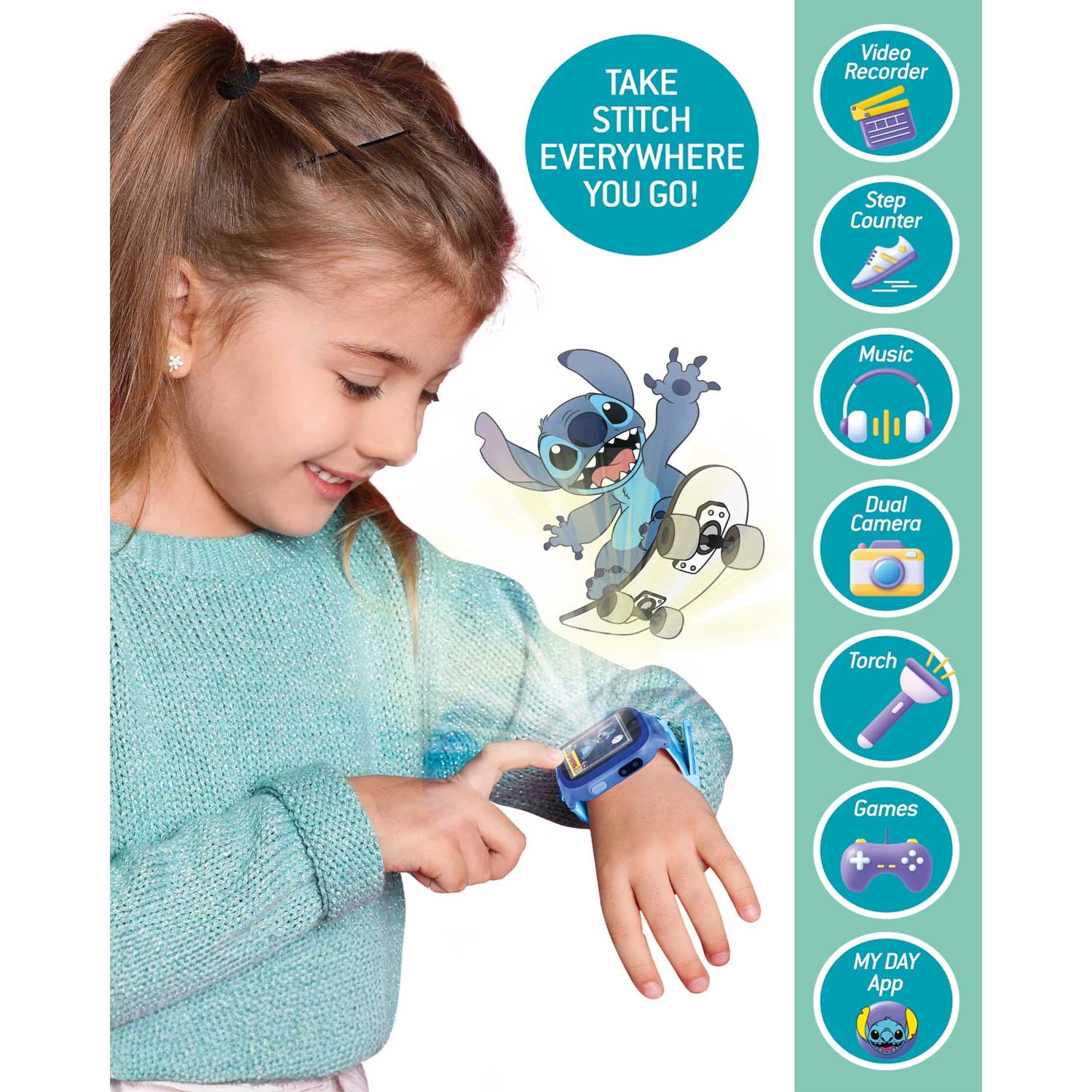 Lisciani - Stitch Smartwatch - Image 4