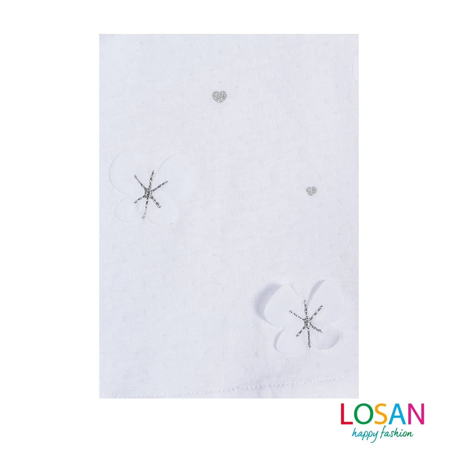 Losan - Canotta con Decorazione all'Uncinetto Bambina Junior - Image 3
