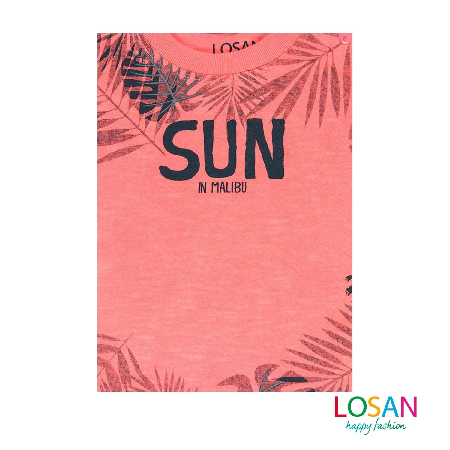 Losan - Completo Tropicale Maglietta + Bermuda Baby Bambino - Image 5