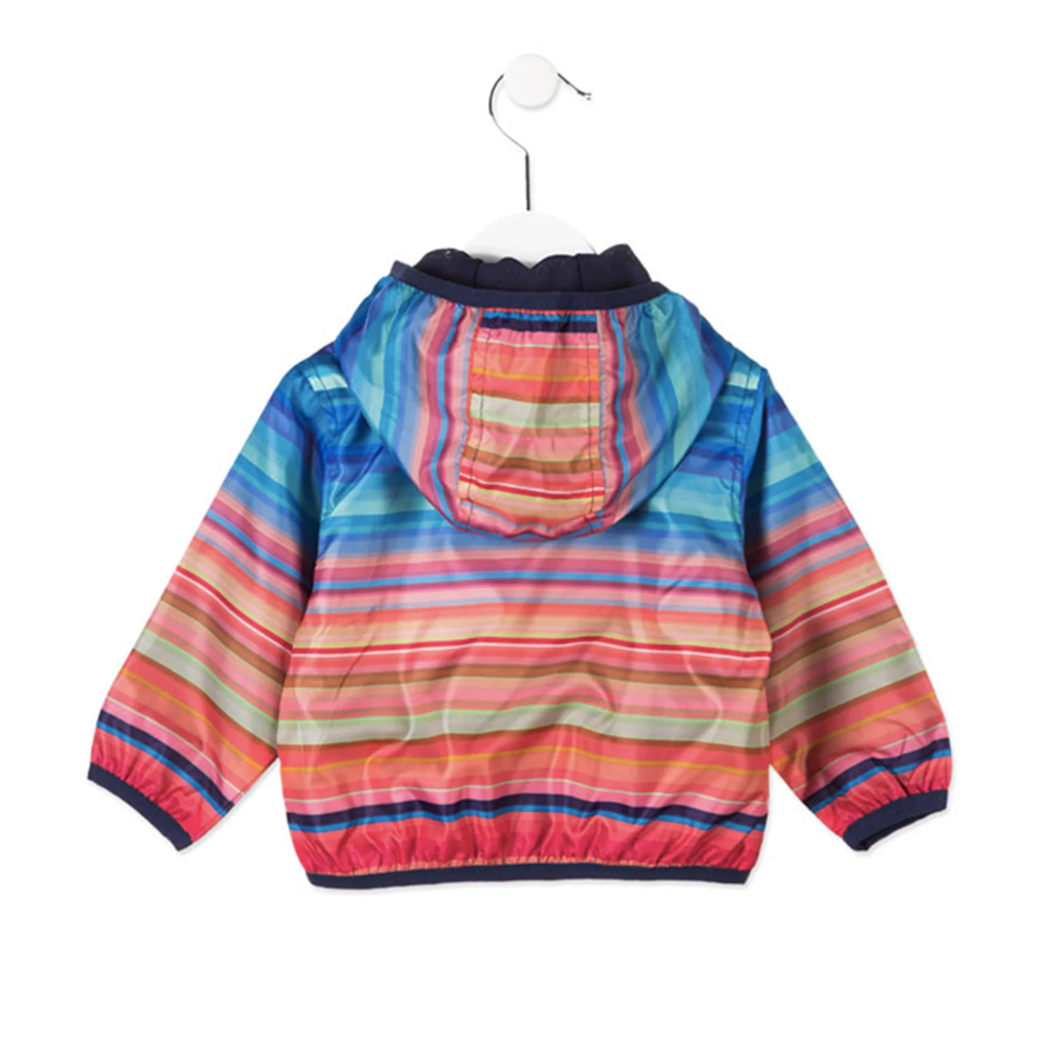 Losan - Giacca Bimbo Baby a Righe con Cappuccio - Image 2