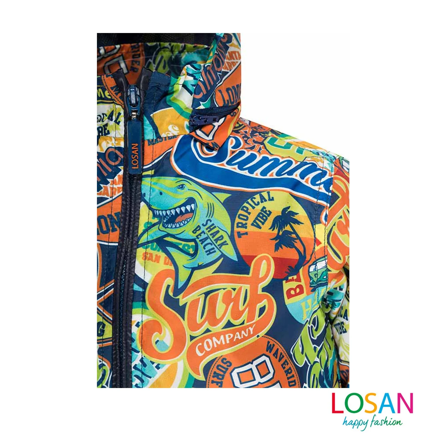 Losan - Giubbotto Fantasia Surf Bambino Junior ULTIMA TAGLIA 2 ANNI - Image 4