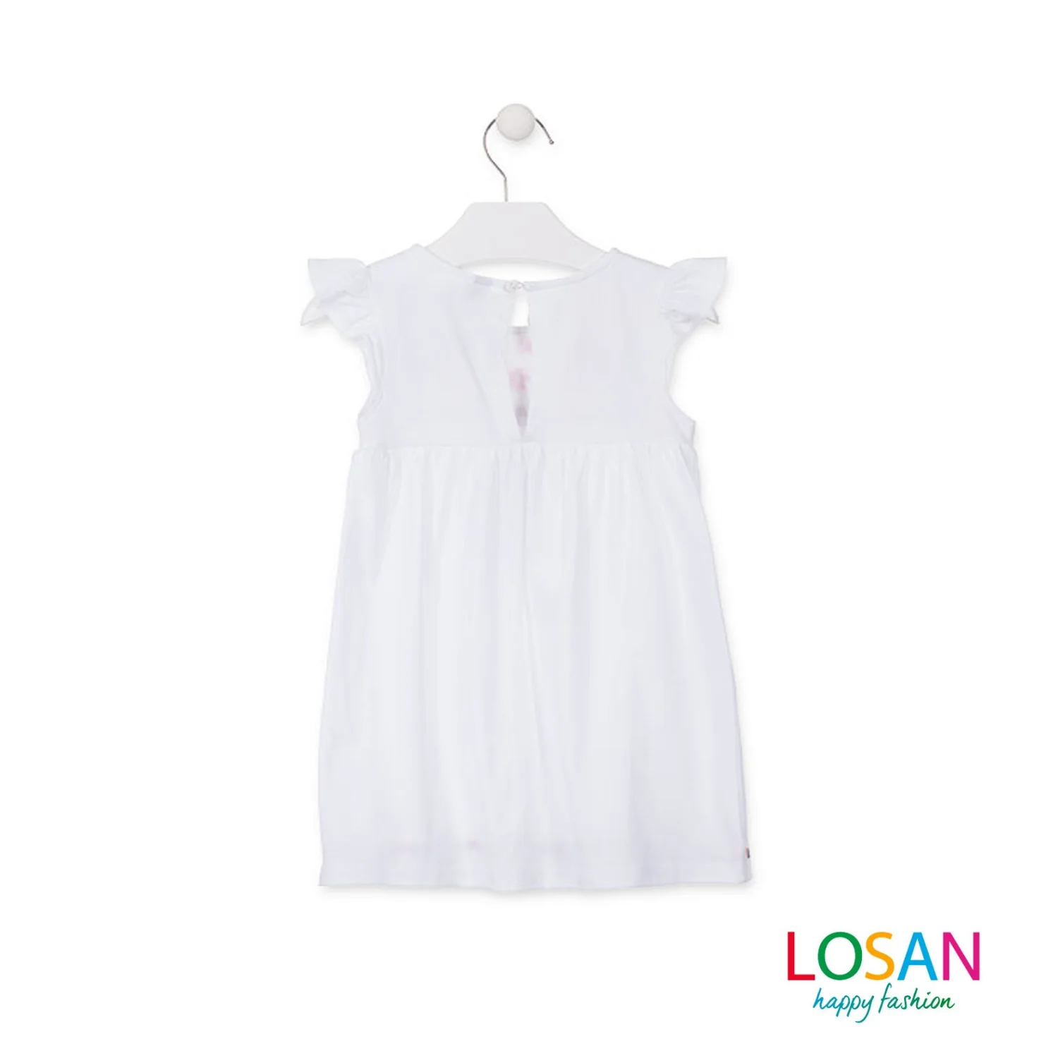 Losan - Vestito Stile Etnico con Ricami Bambina Junior - Image 2