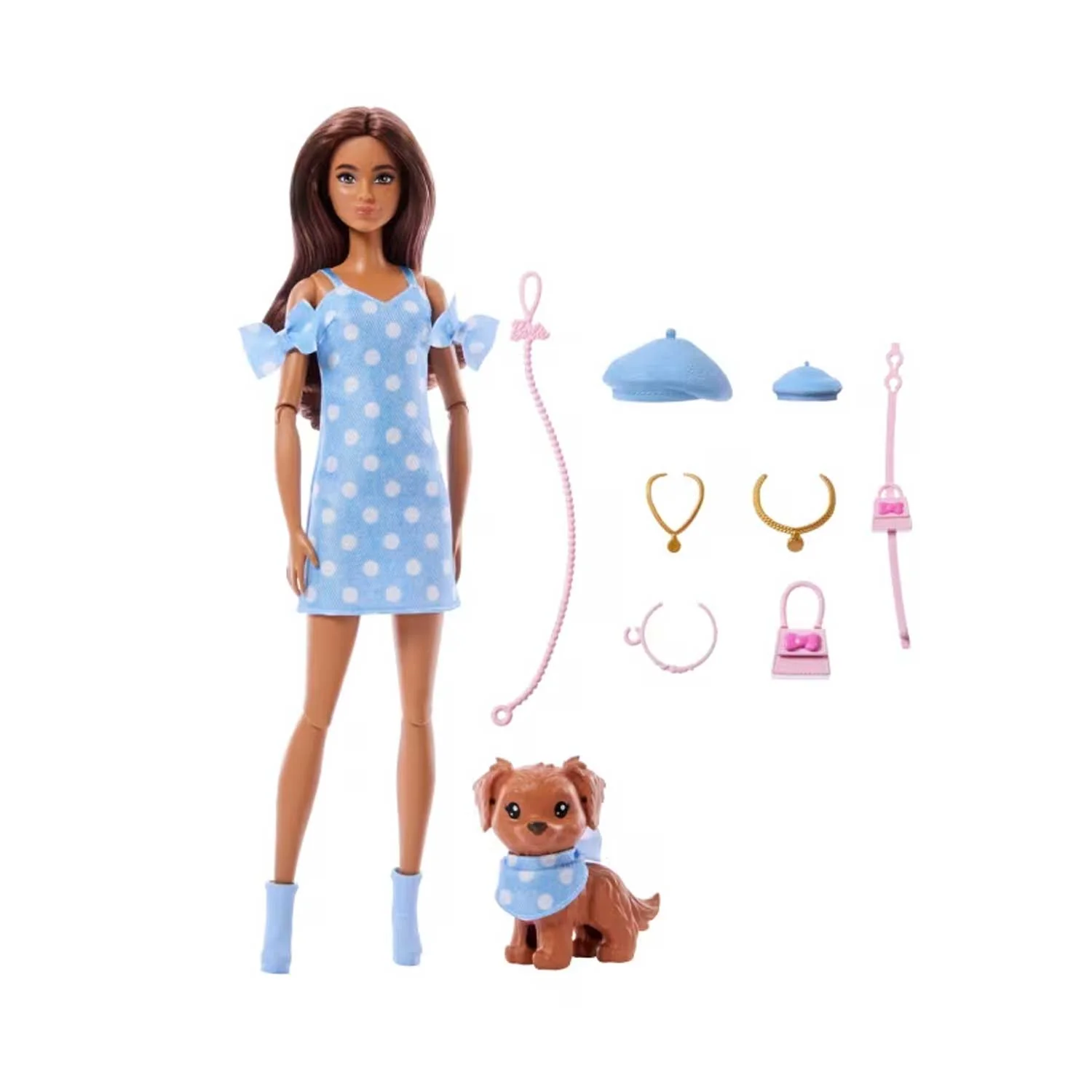 Mattel - Barbie Cuccioli A Passeggio Azzurra JFP38 - Image 3