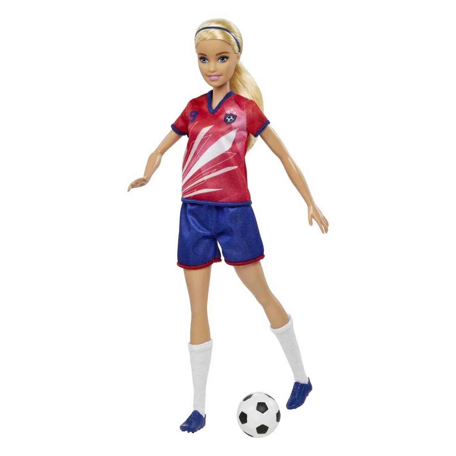 Mattel - Barbie Sport: Calciatrice Bambola Bionda HCN17 - Image 3