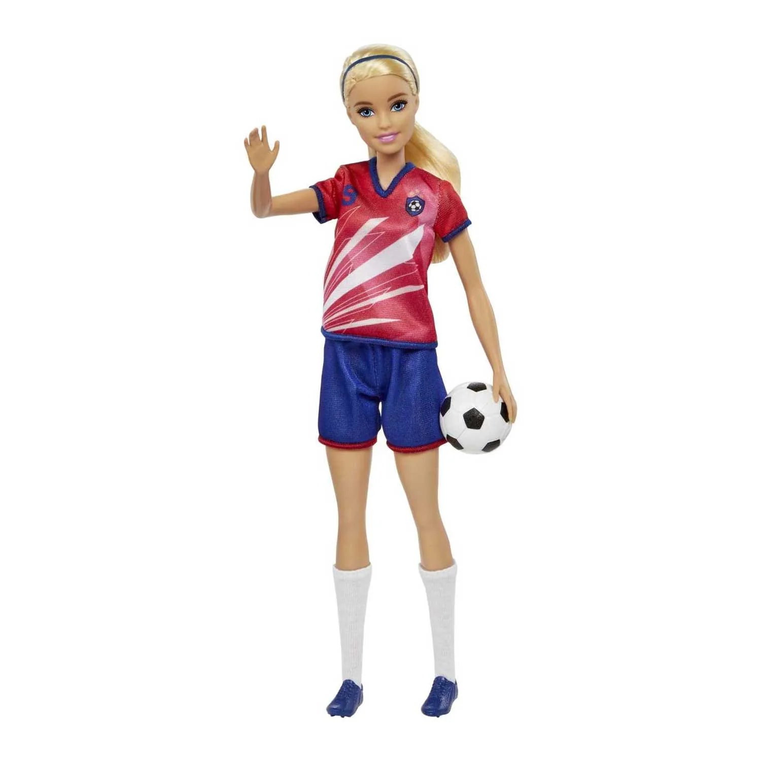 Mattel - Barbie Sport: Calciatrice Bambola Bionda HCN17 - Image 4