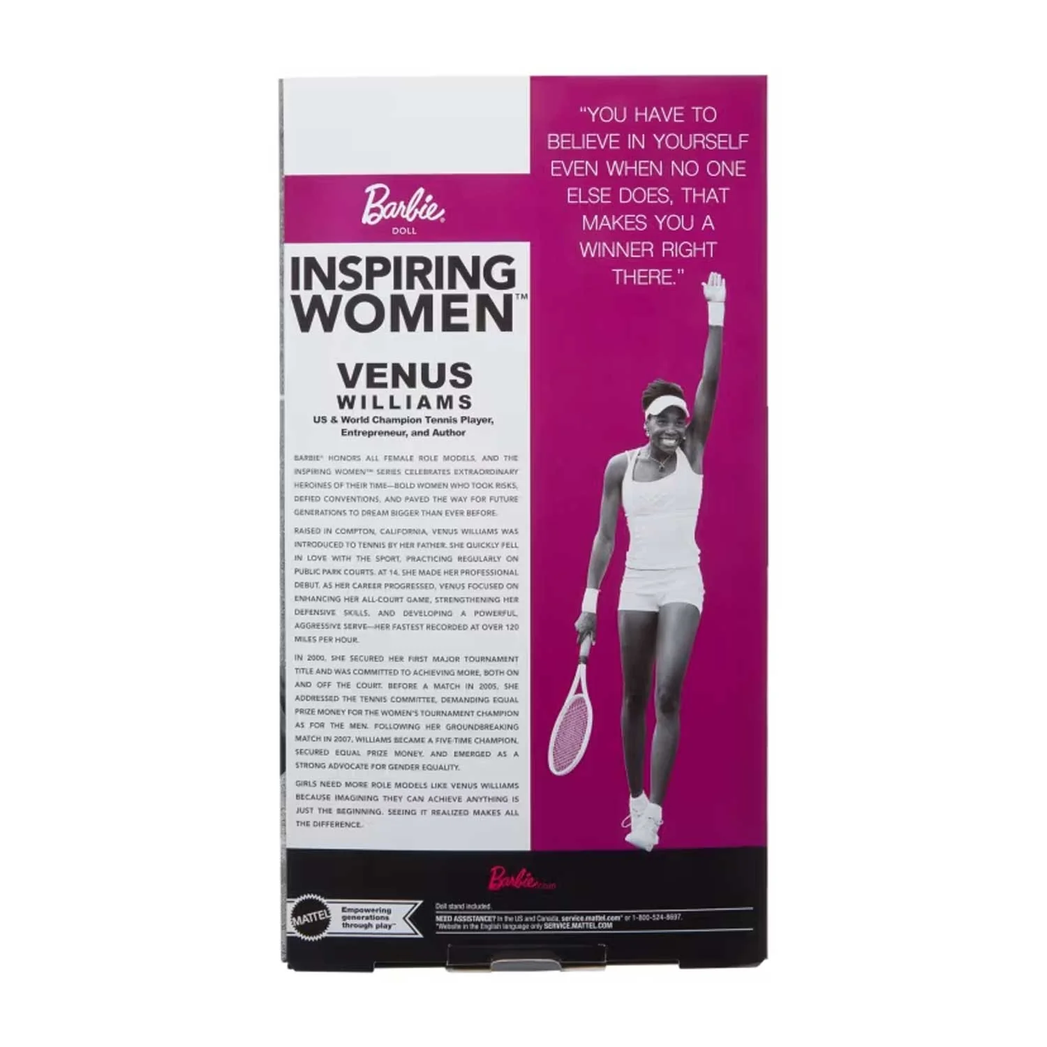 Mattel - Barbie Venus Williams HRM49 - Image 5
